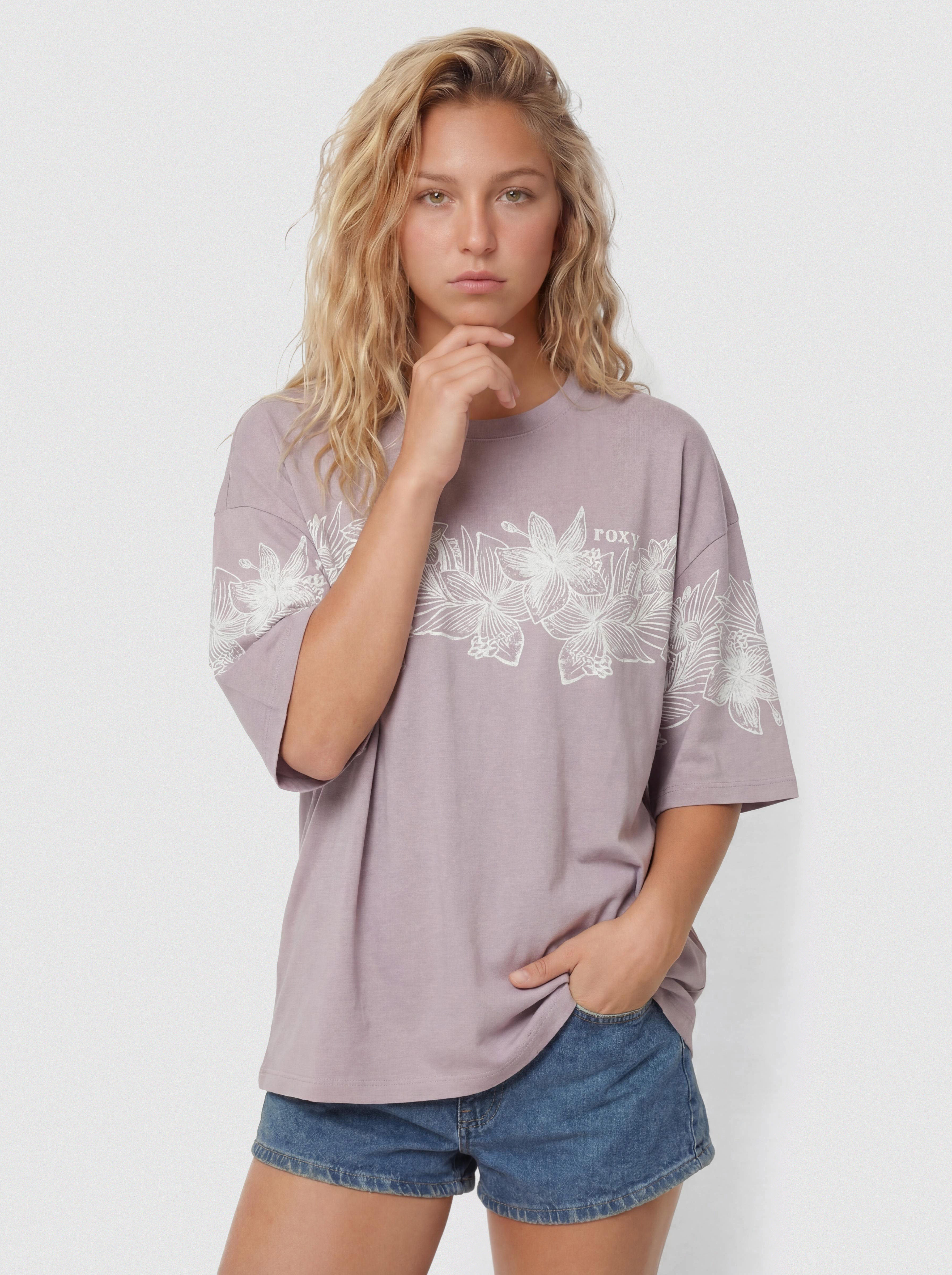 Tričko Roxy Hangloose Placed Wmn