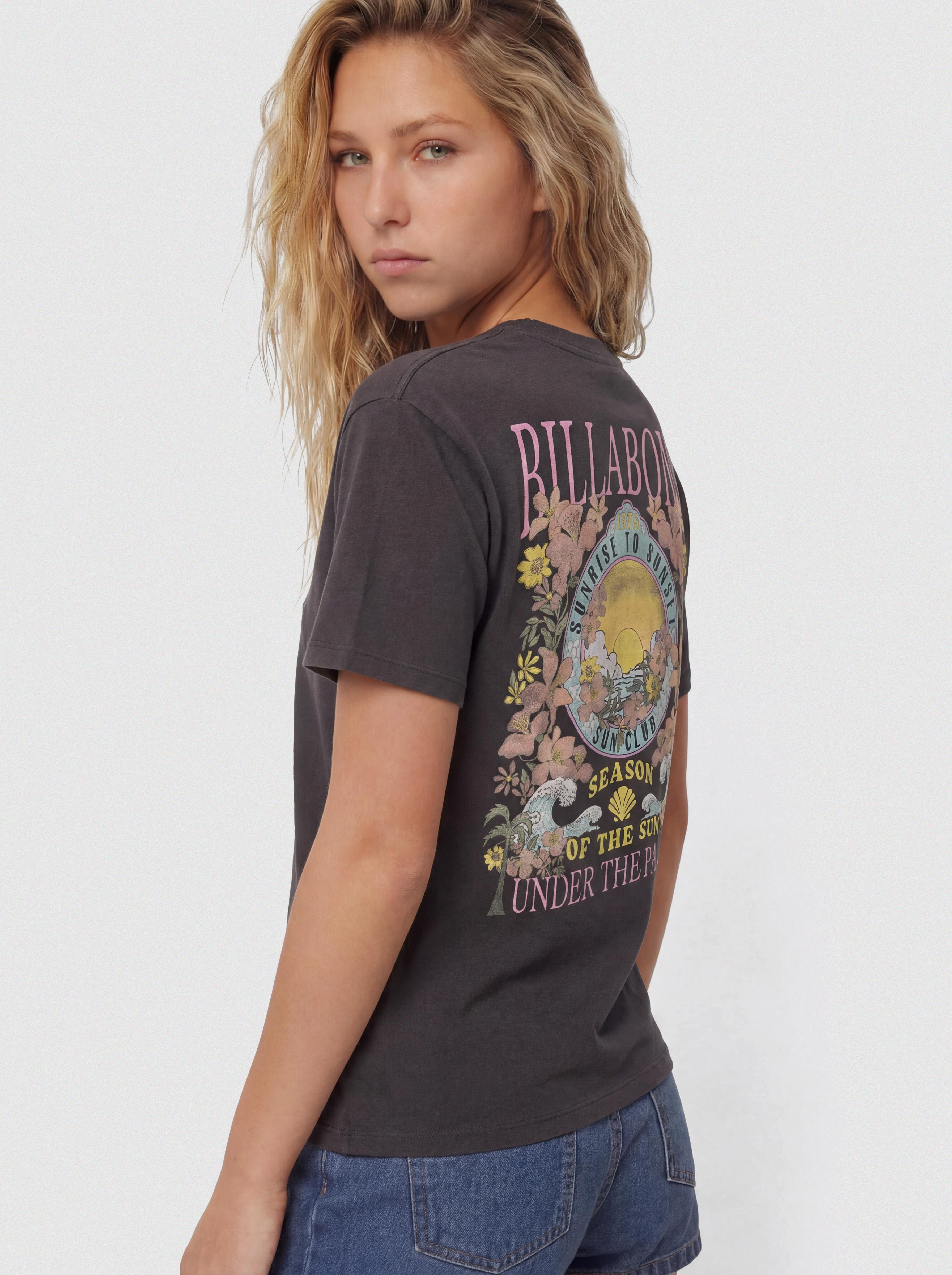 Tričko Billabong Floral Rocker Wmn