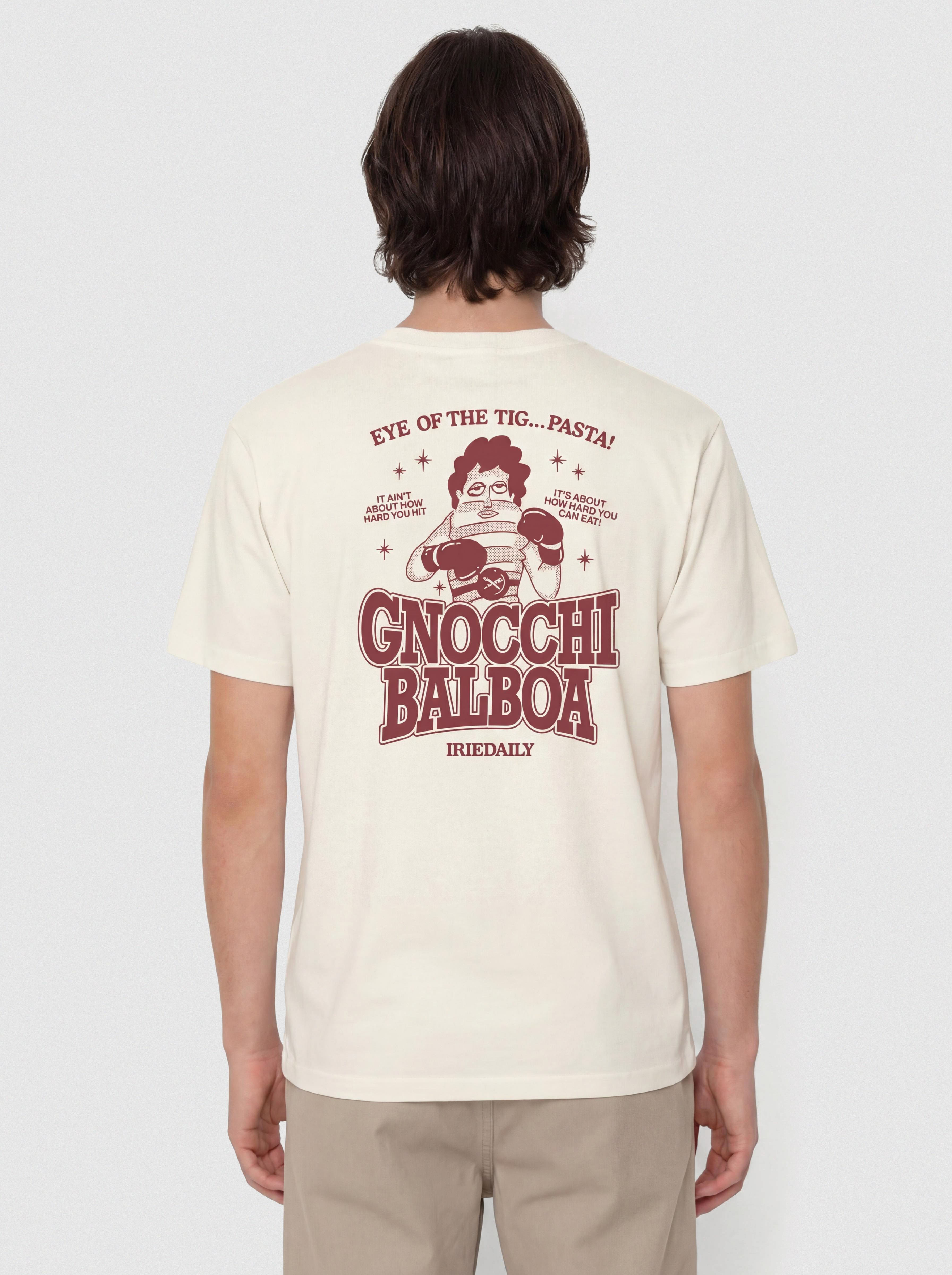 Tričko Iriedaily Gnocchi Balboa (undyed)