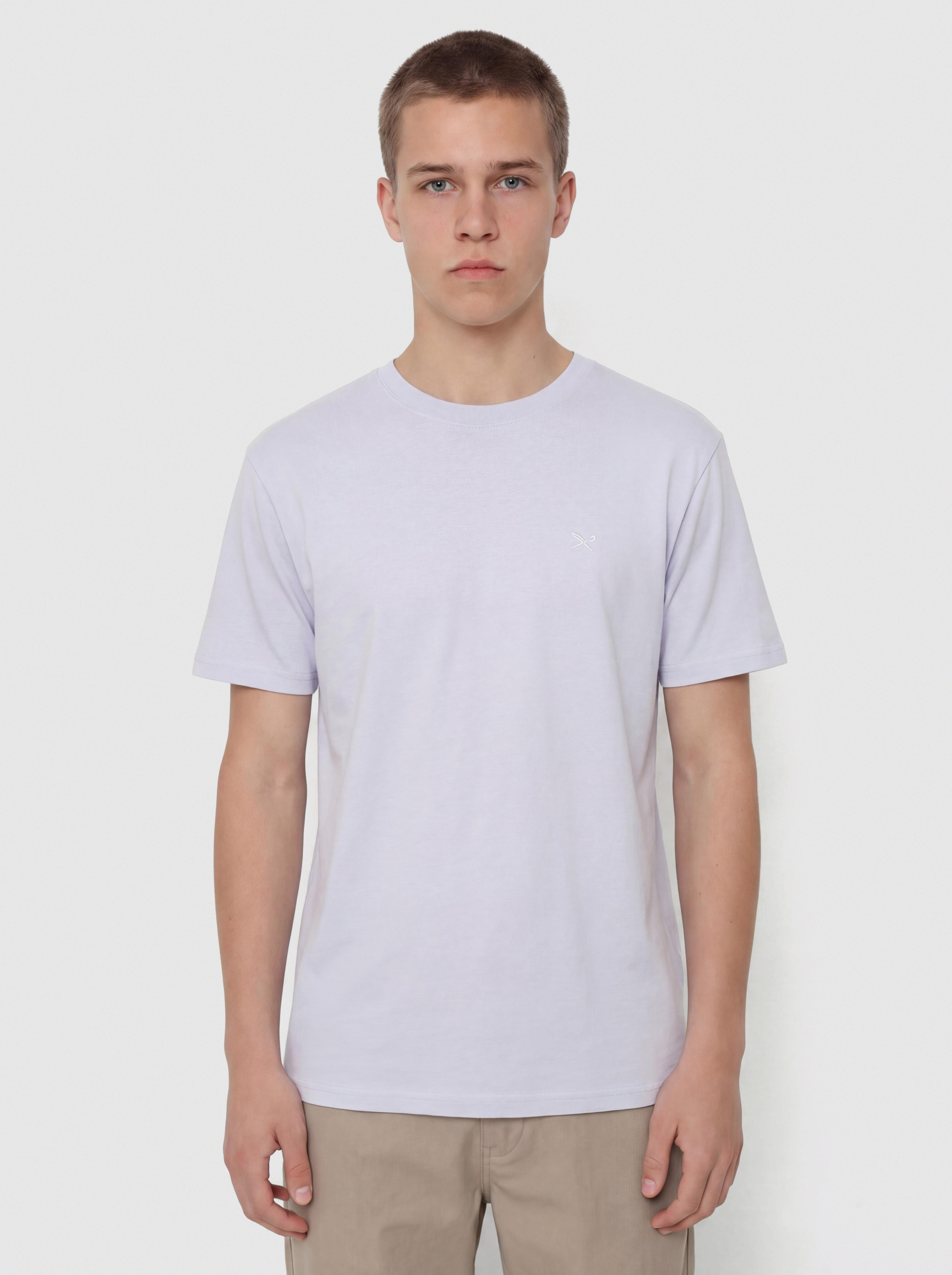 Tričko Iriedaily Mini Flag Relaxed (light lilac)