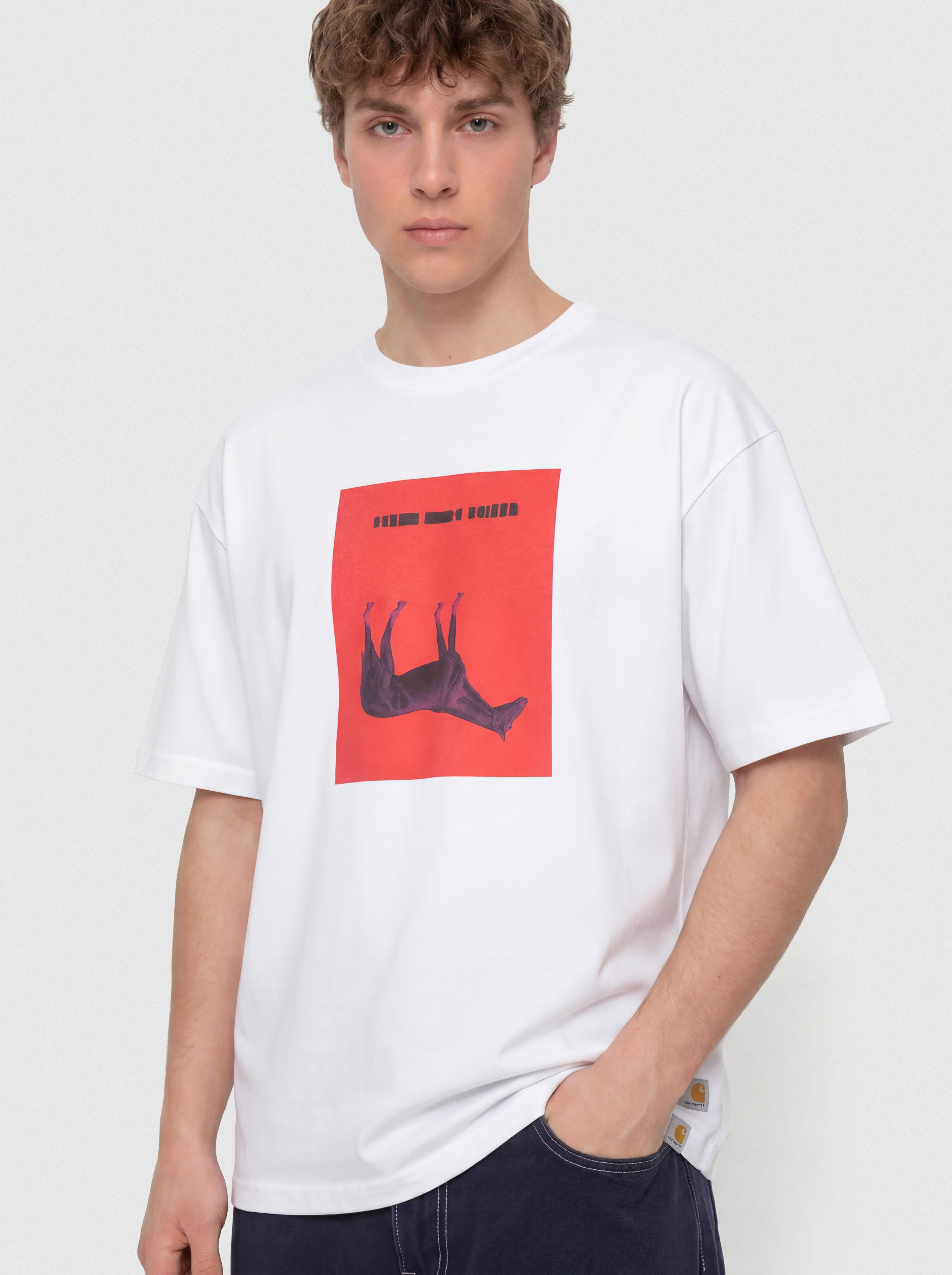 Tričko Carhartt WIP Sean Hamilton 02 (white)
