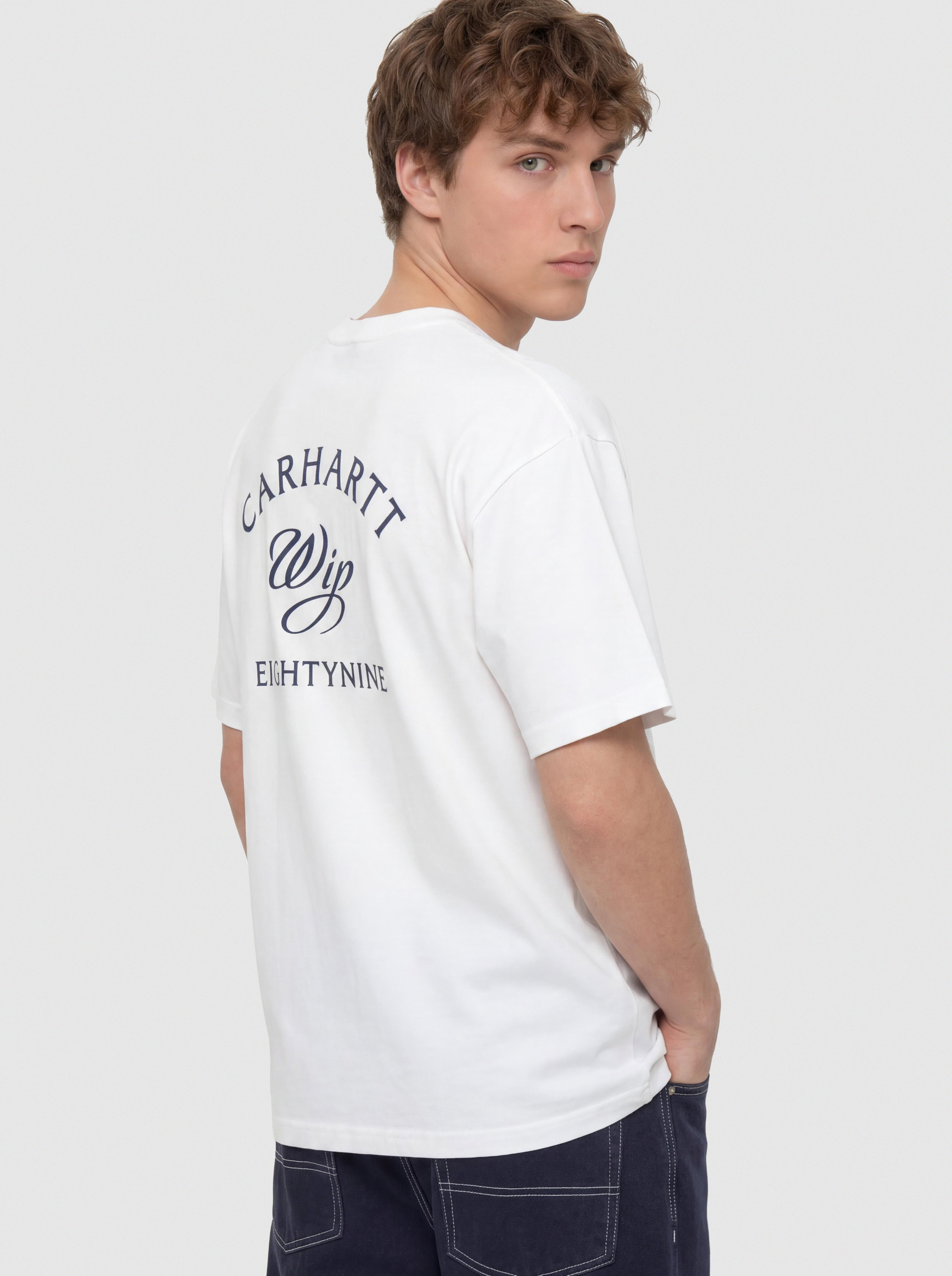 Tričko Carhartt WIP Eightynine (white)