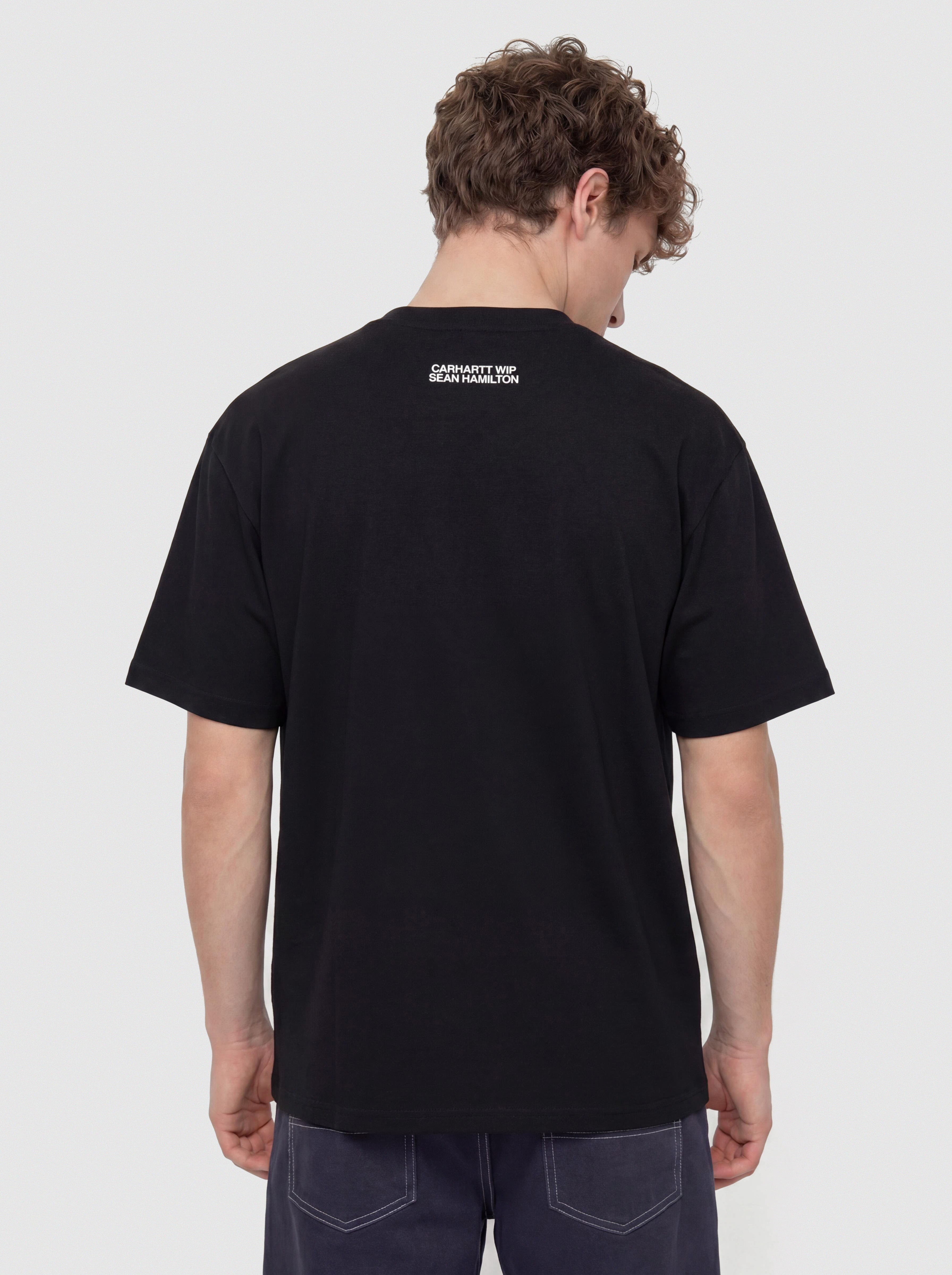 Tričko Carhartt WIP Sean Hamilton 02 (black)
