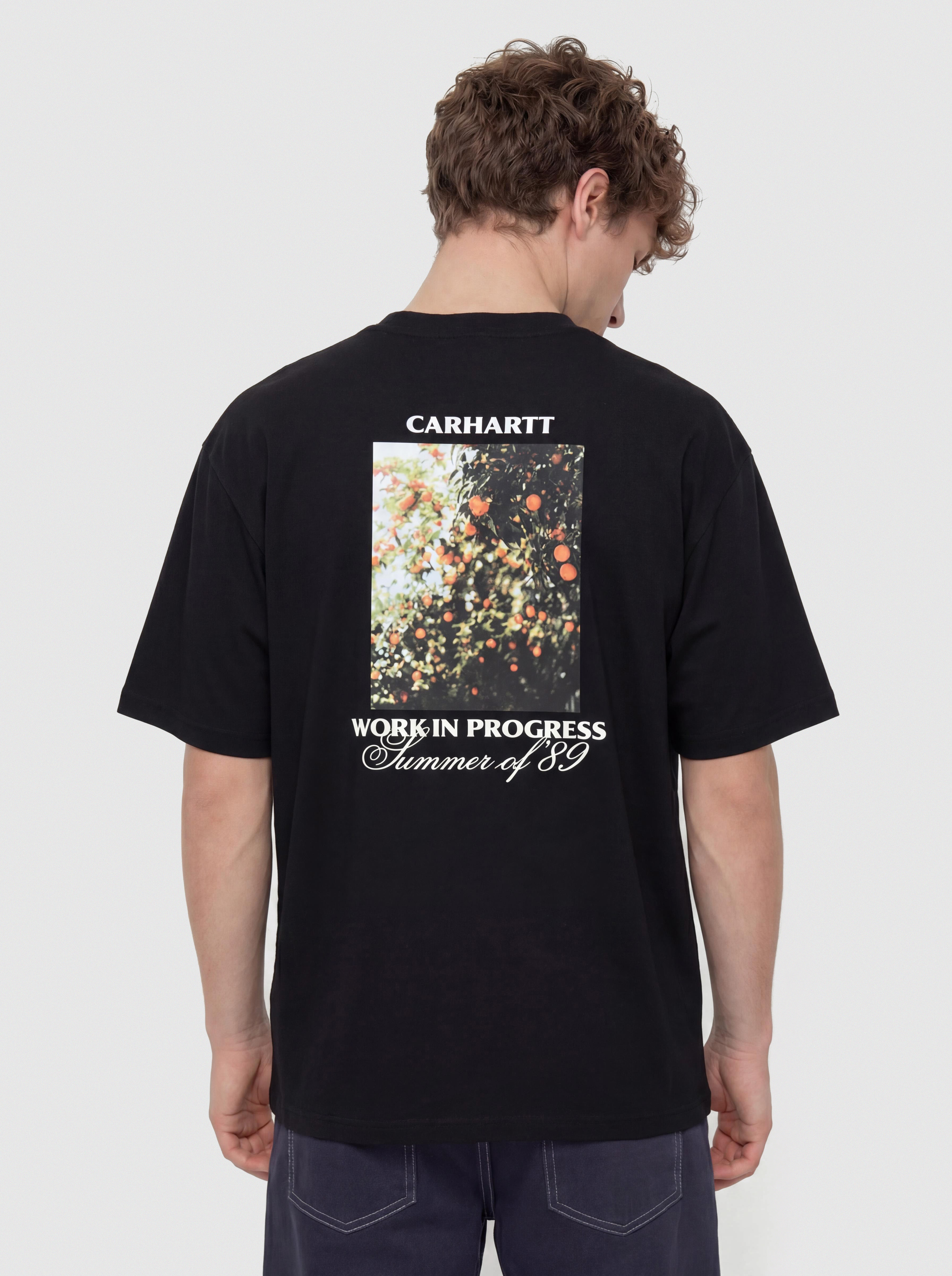 Tričko Carhartt WIP Warm Views (black)