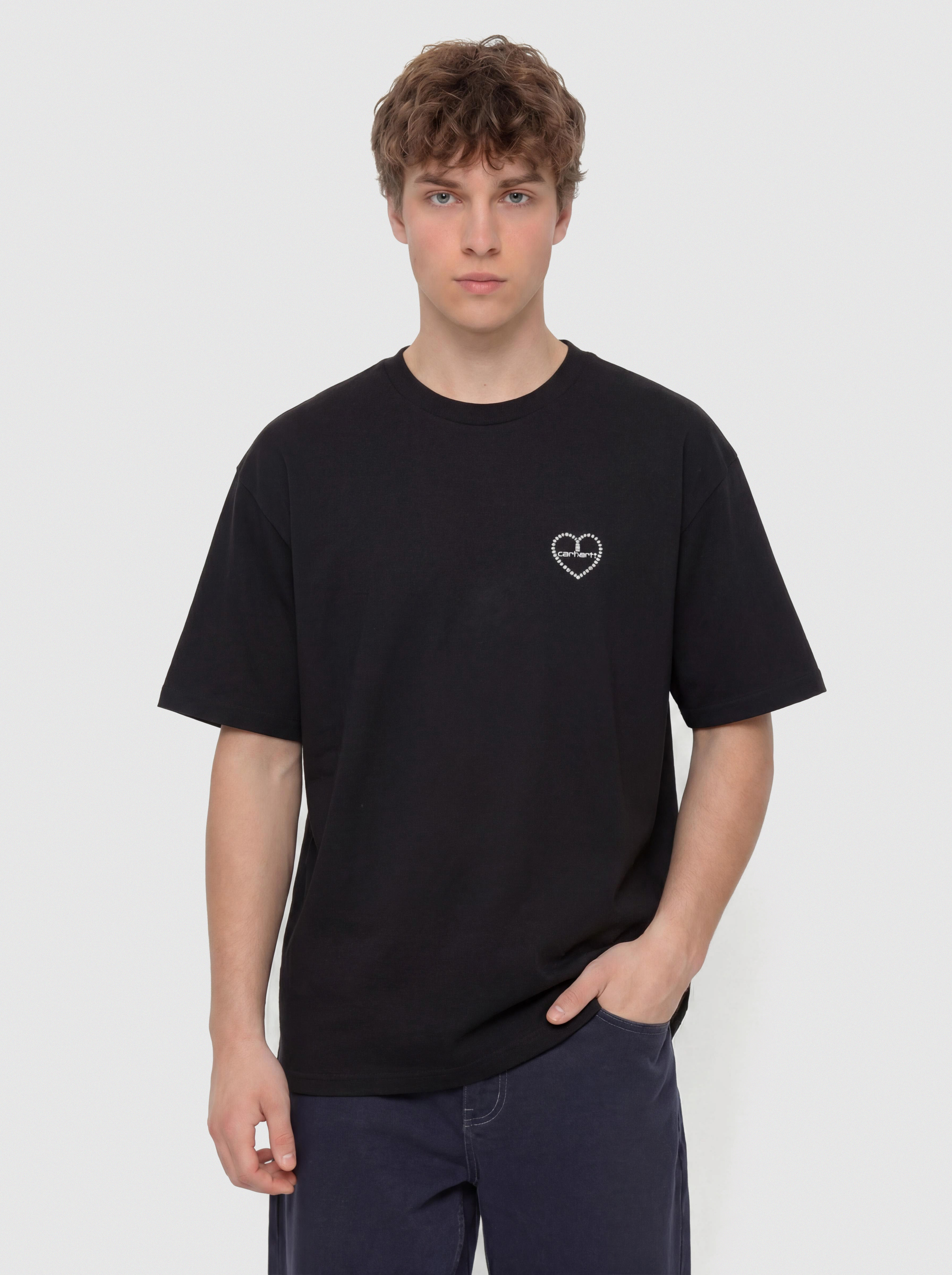 Tričko Carhartt WIP Furoshiki (black/white)