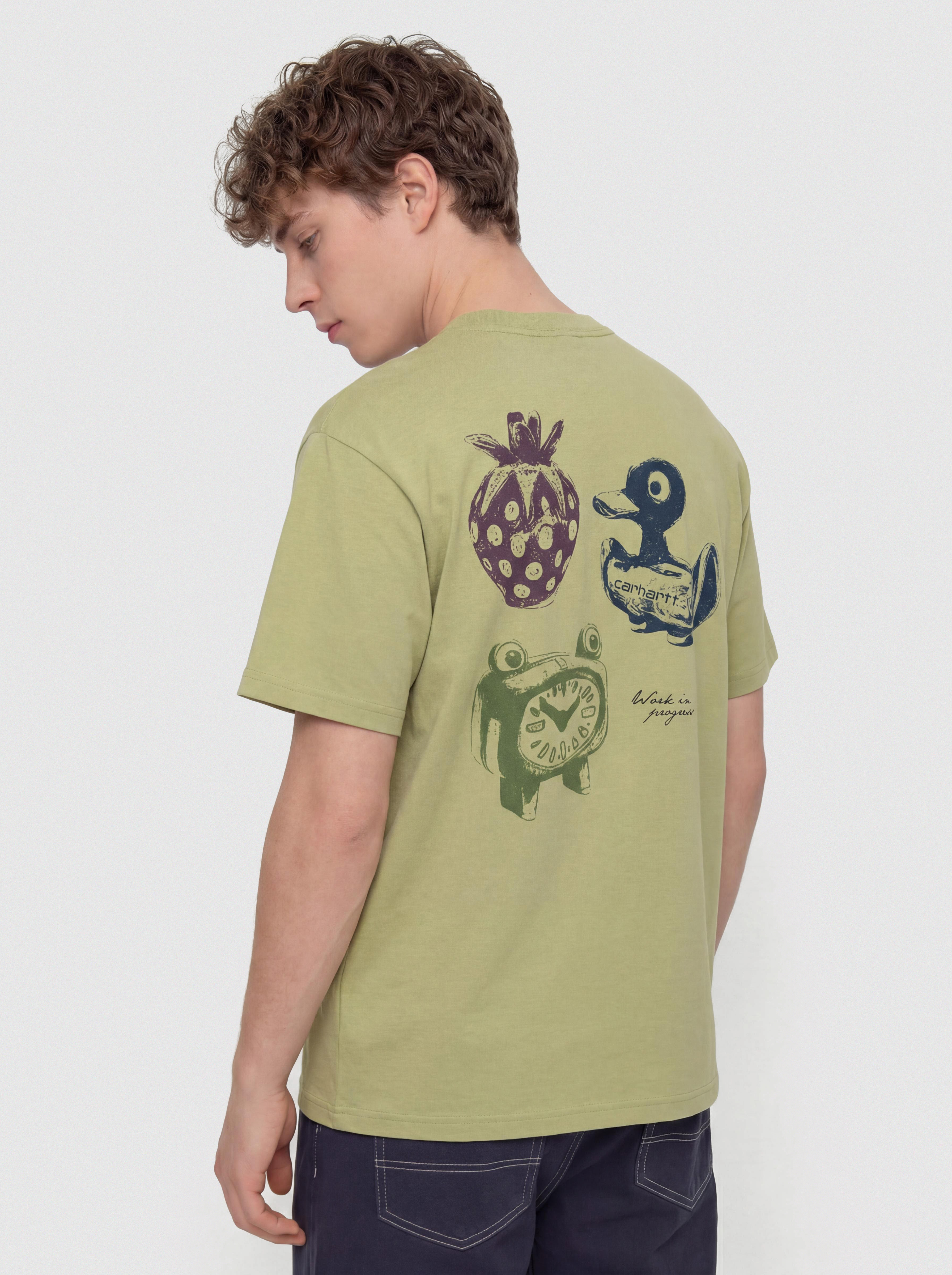 Tričko Carhartt WIP Forma (gentle green)