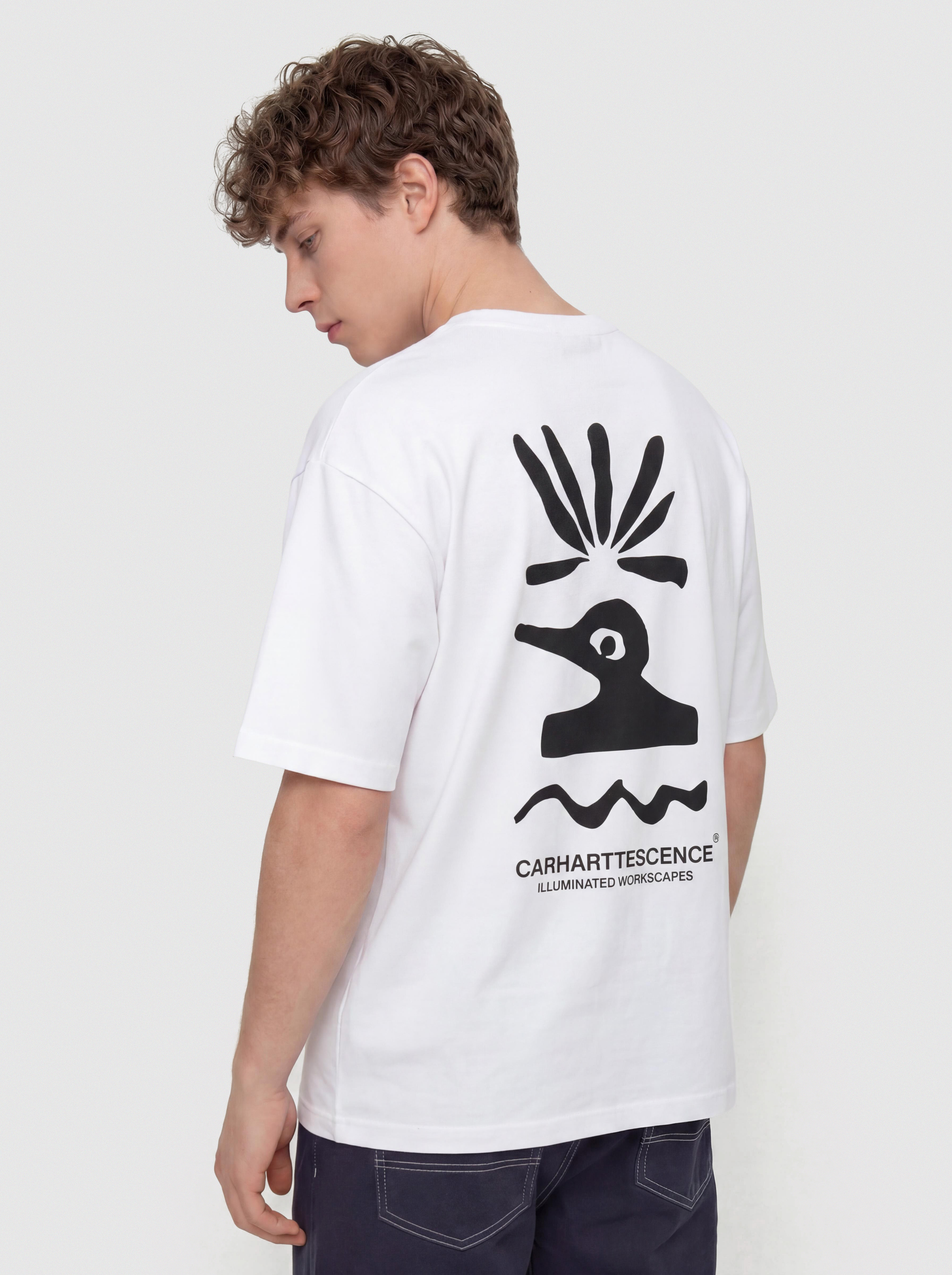 Tričko Carhartt WIP Compy (white)