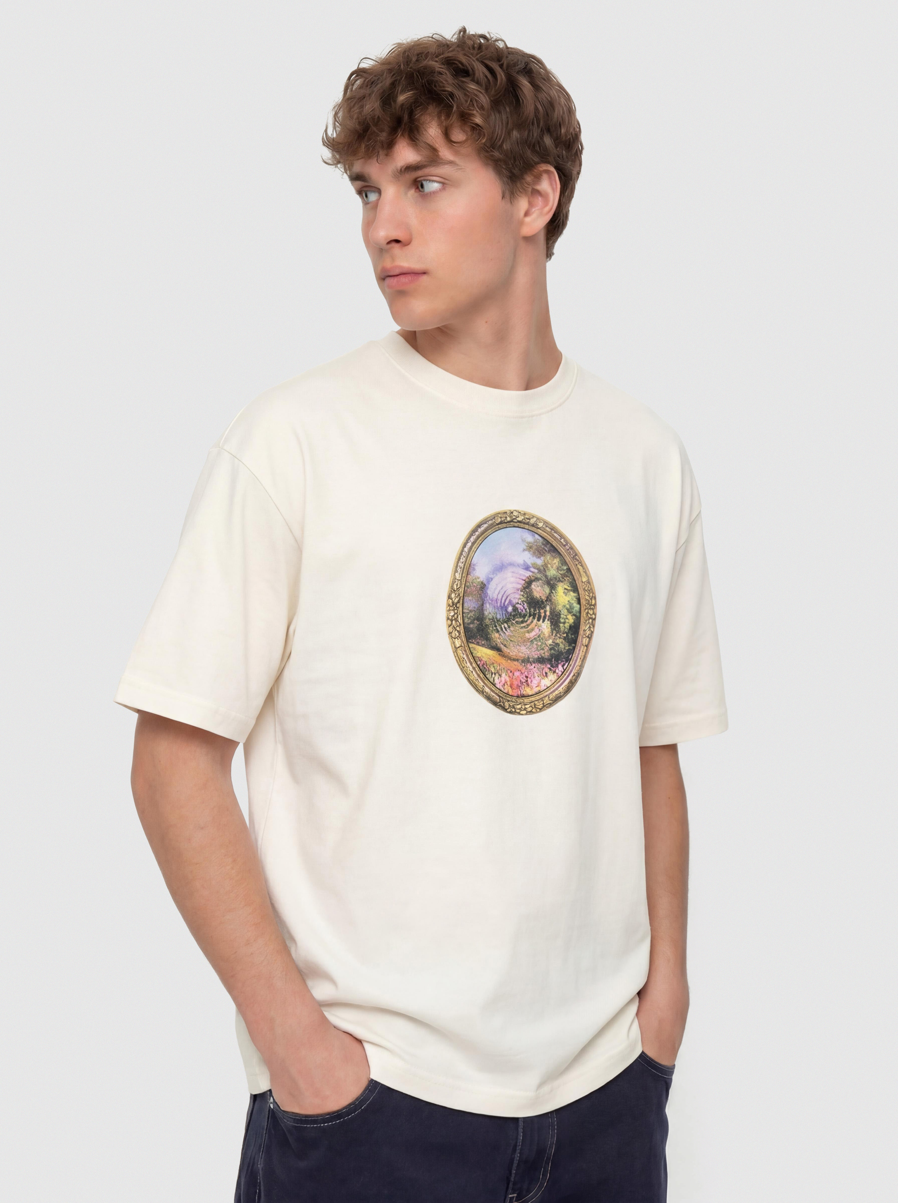 Tričko Carhartt WIP Mirror (wax)