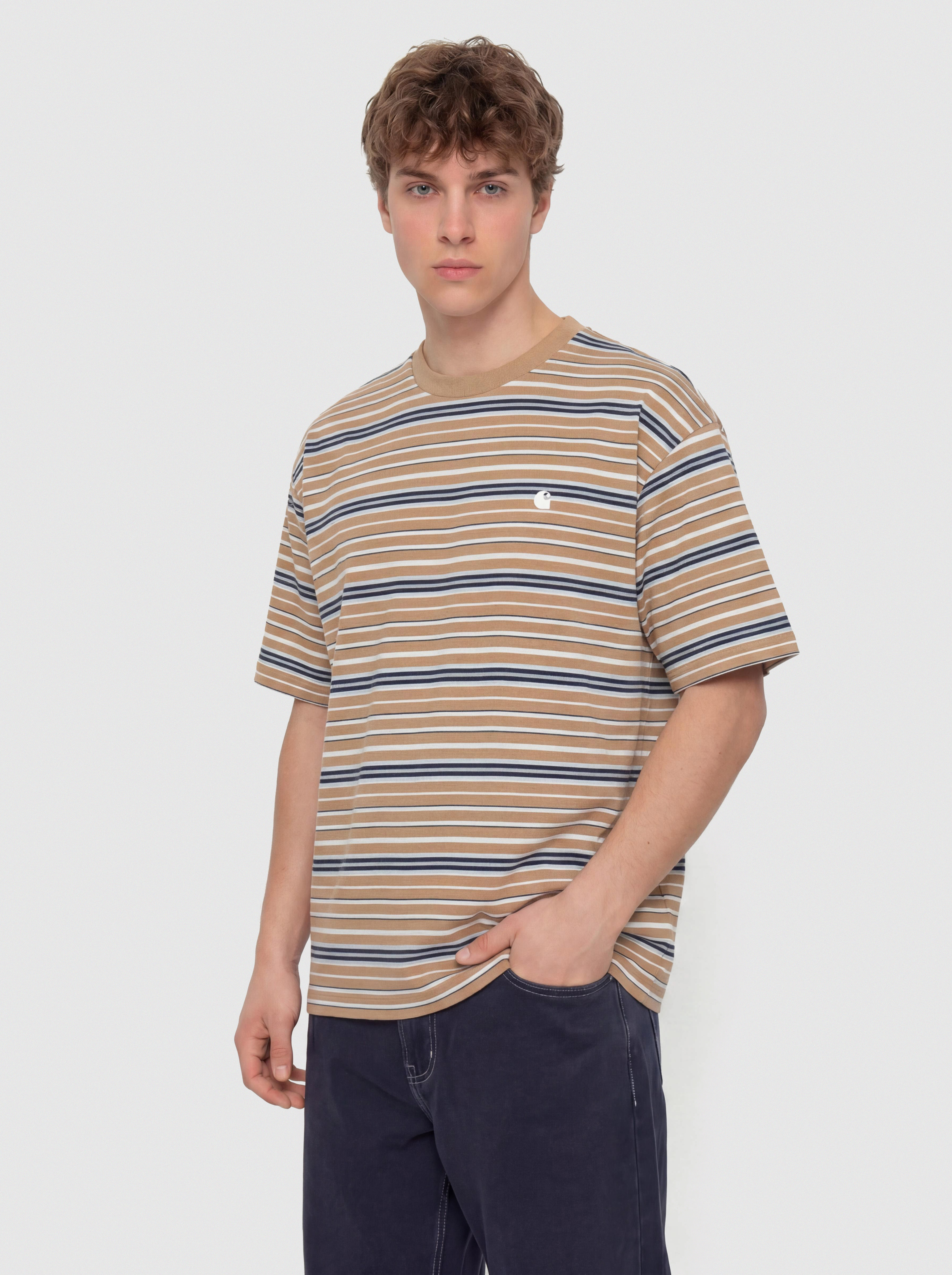 Triu010dko Carhartt WIP Zane (zane stripe/peanut)