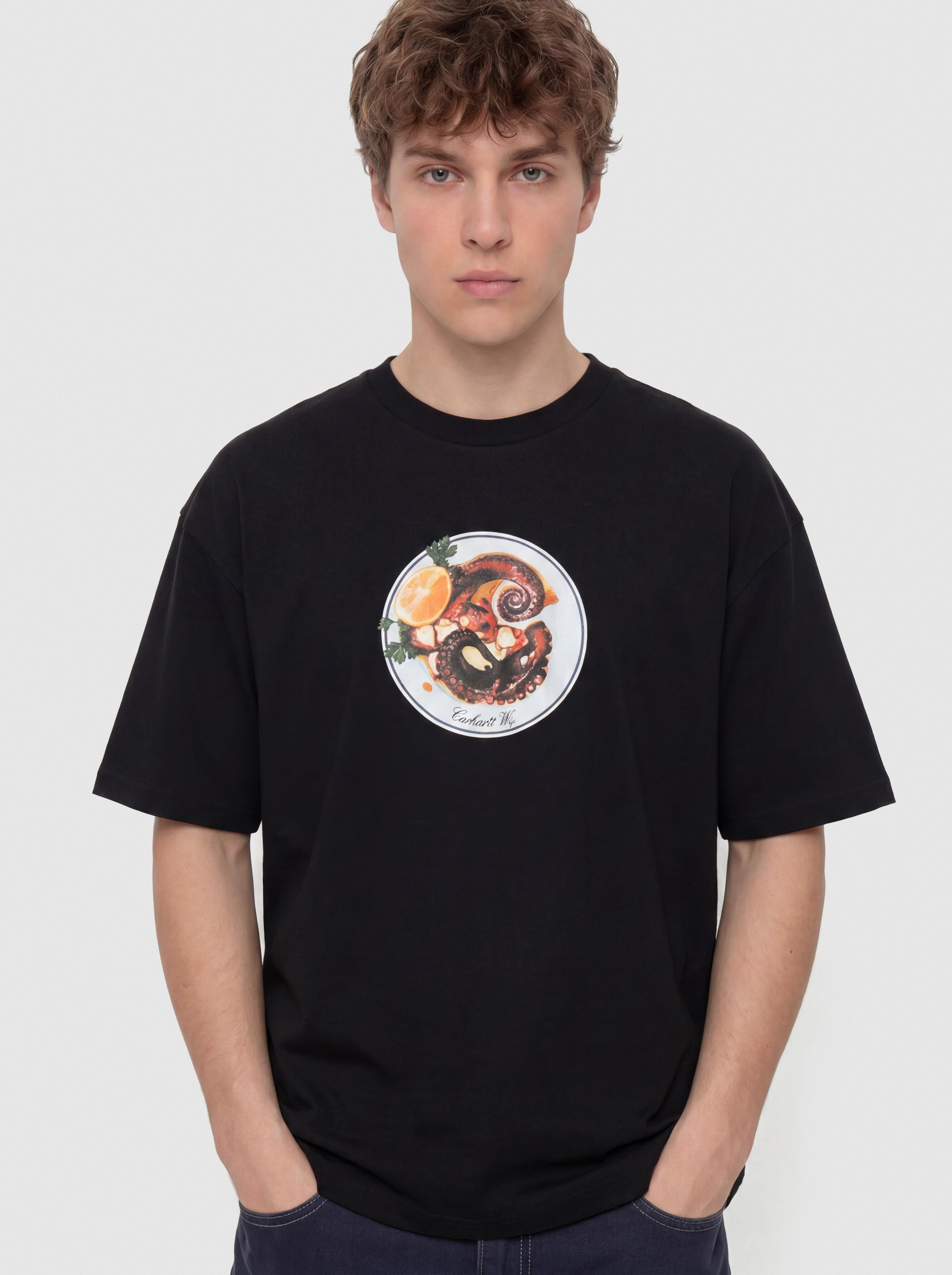Tričko Carhartt WIP Octopus (black)