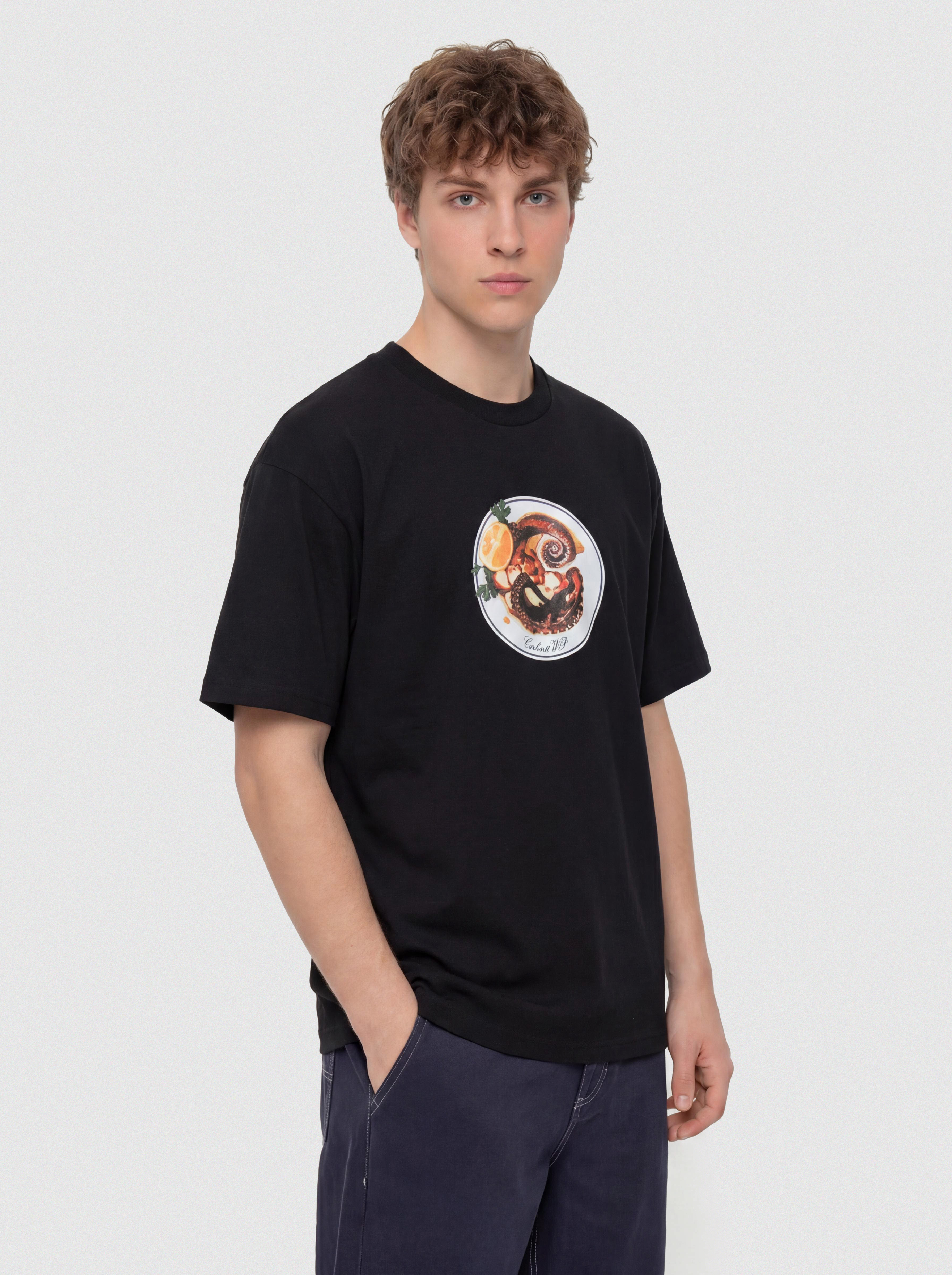 Tričko Carhartt WIP Octopus (black)