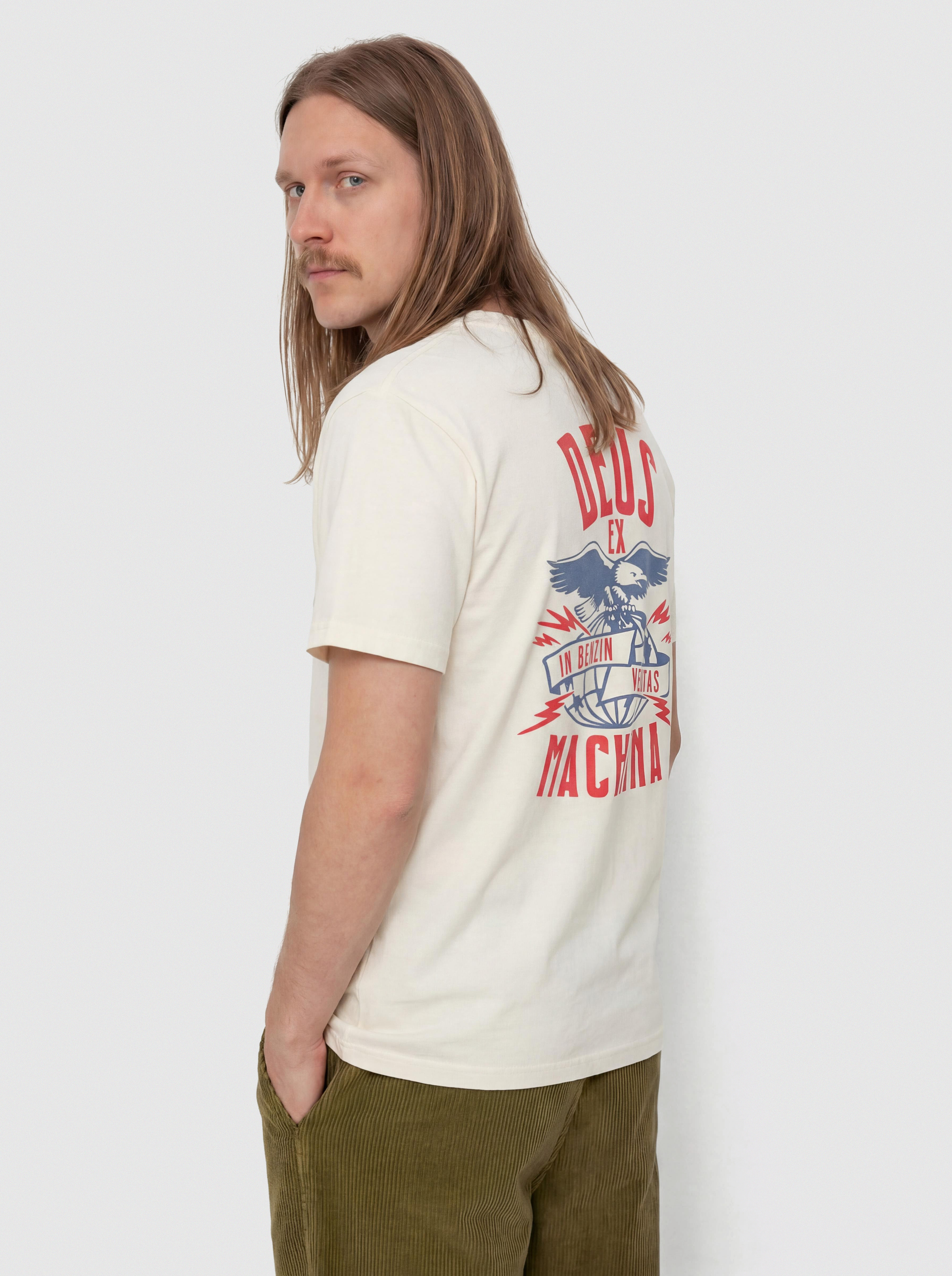 Tričko Deus Ex Machina Claw Some Whizz (dirty white)
