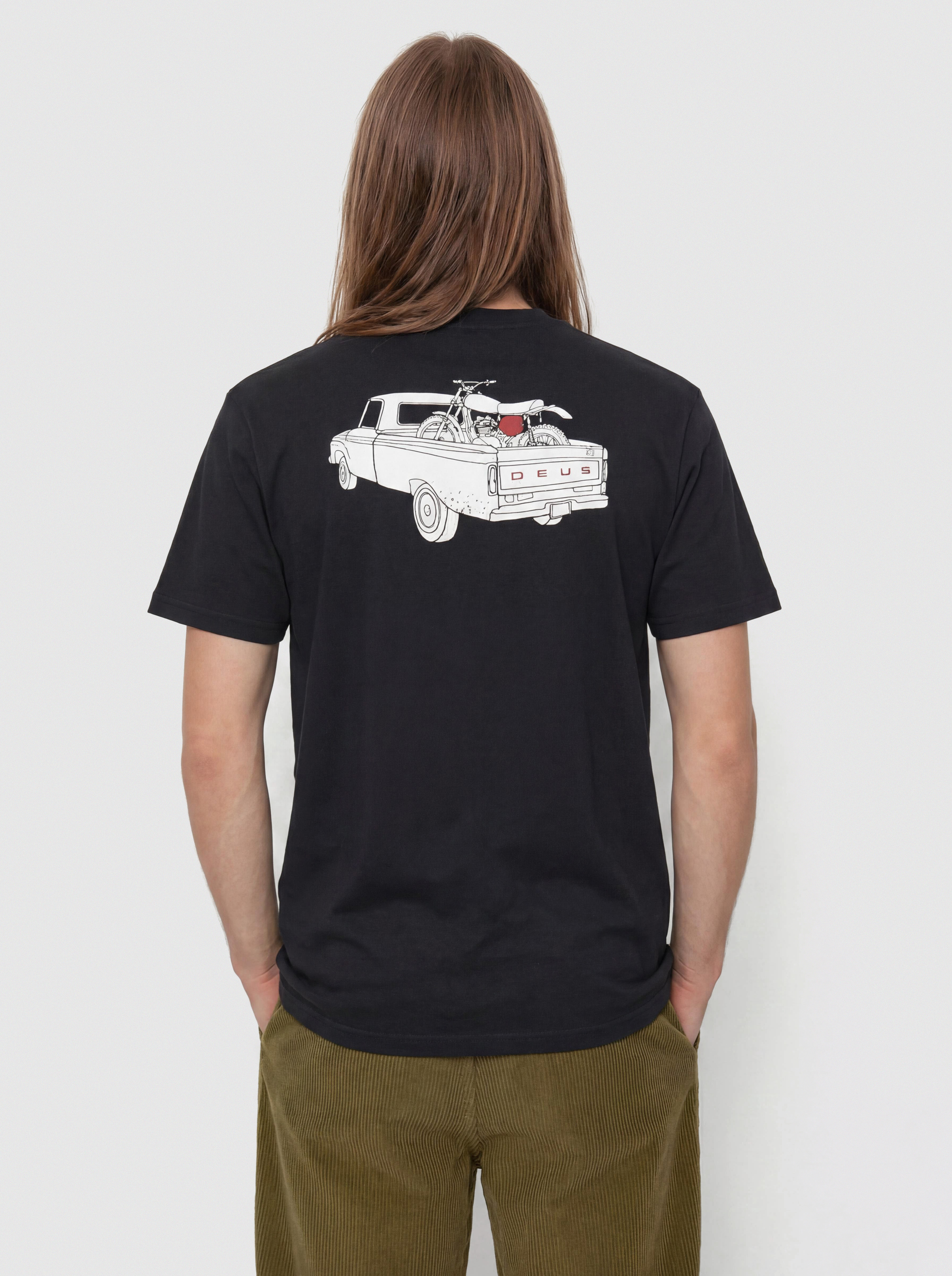 Tričko Deus Ex Machina Carby Pickup (black)