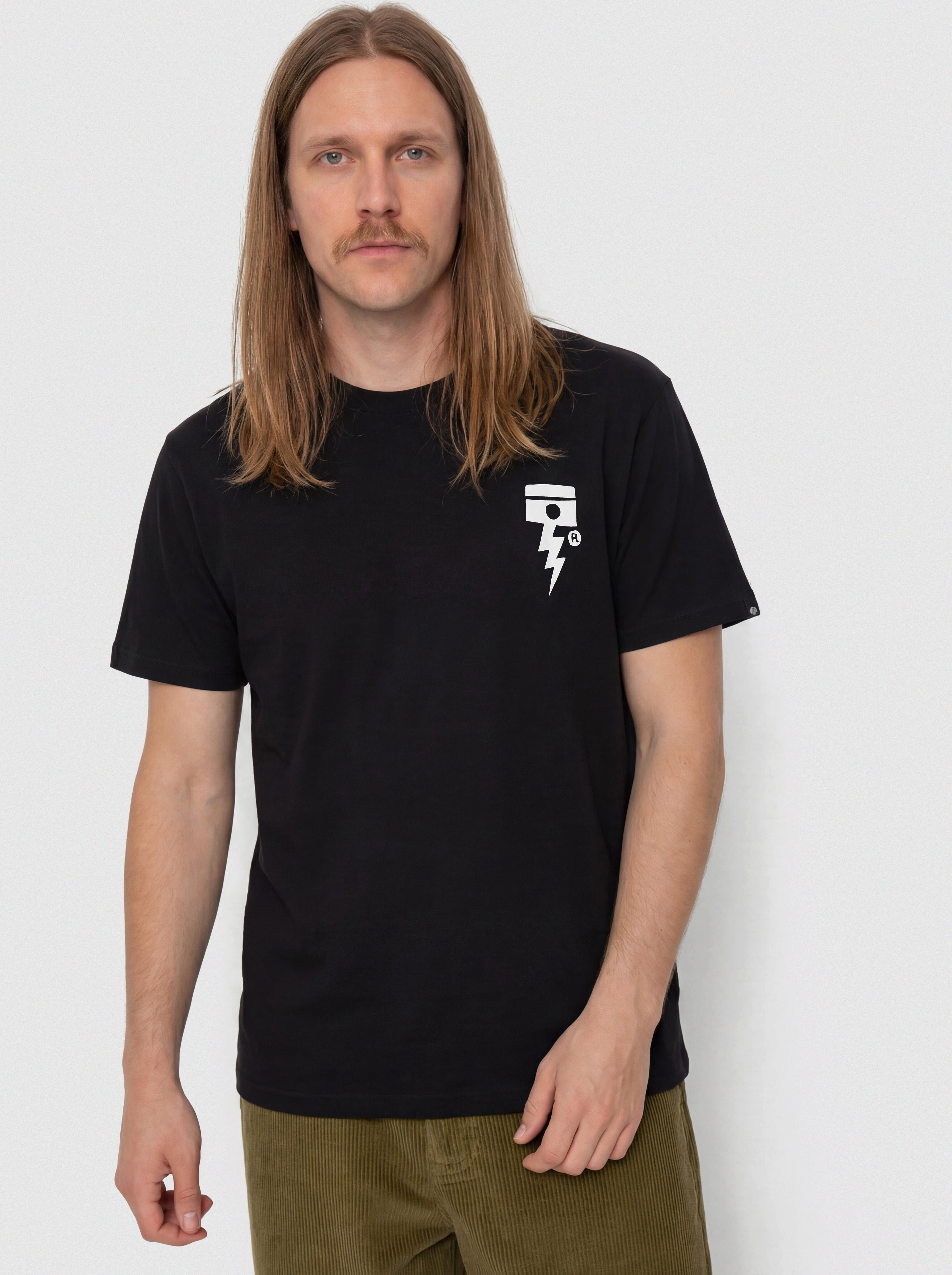 Tričko Deus Ex Machina Pisstin (black)