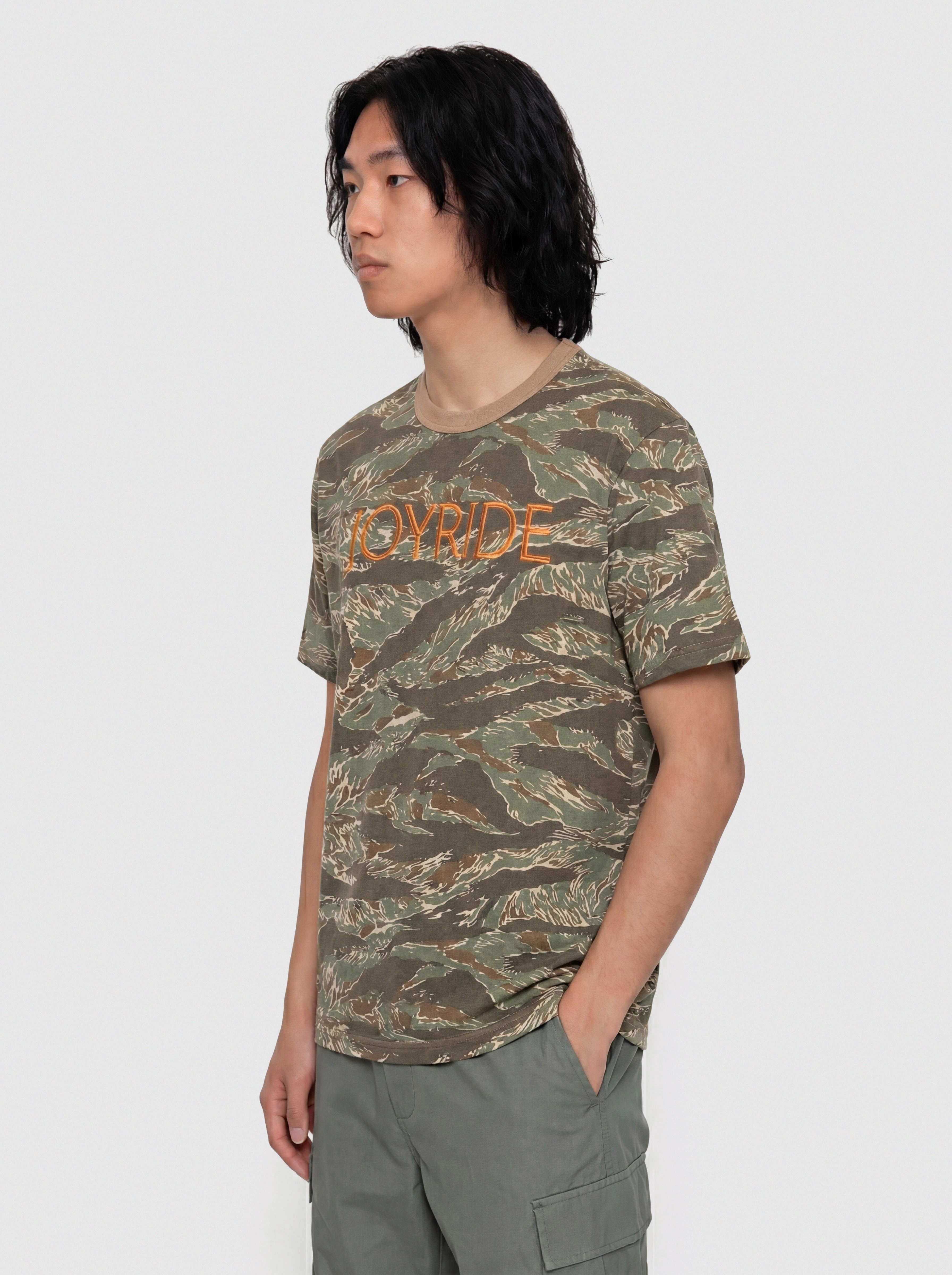 Tričko Deus Ex Machina Joyride Ringer (ground cover green)