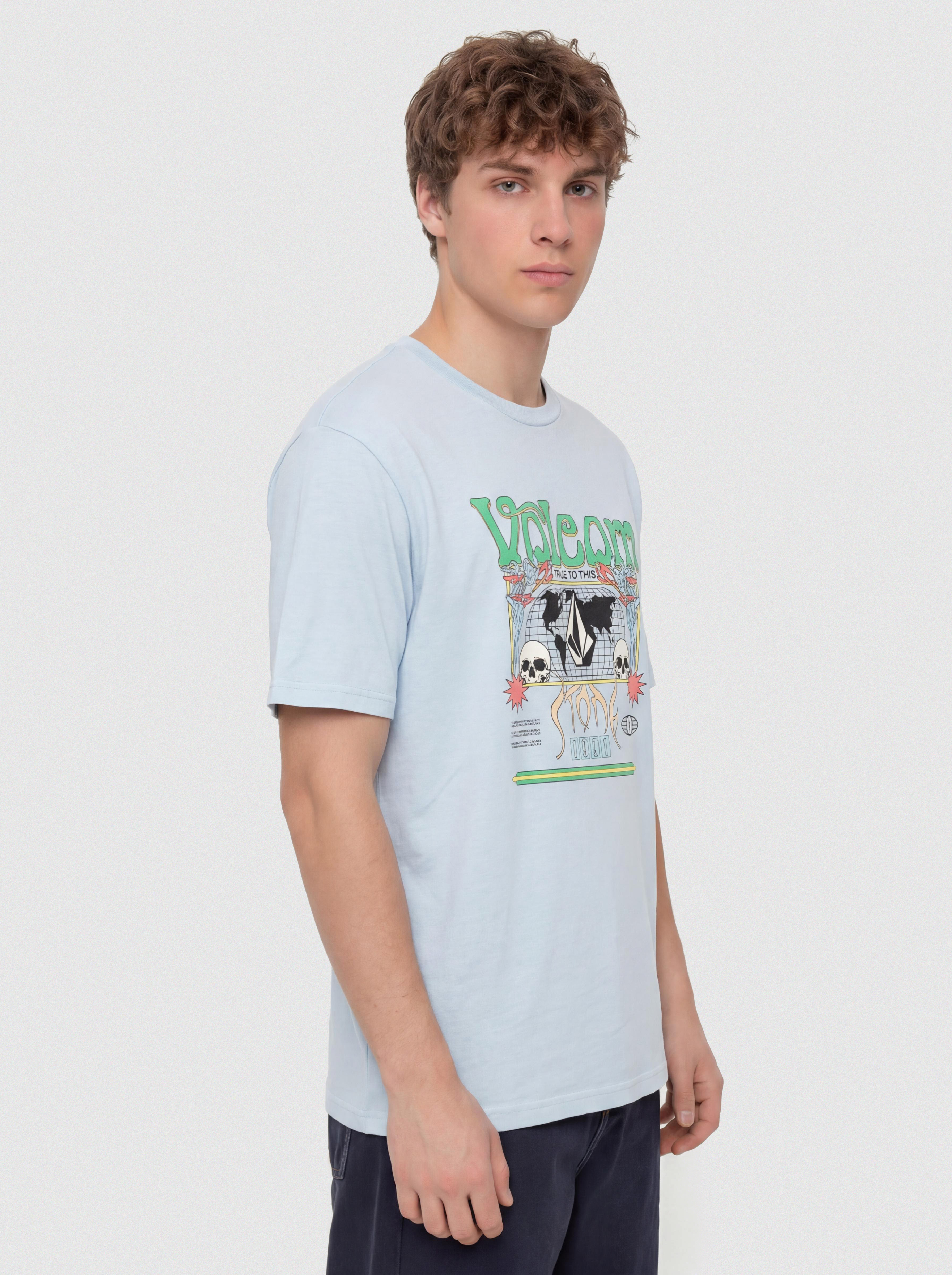 Triu010dko Volcom Worldly Pw (carolina blue)