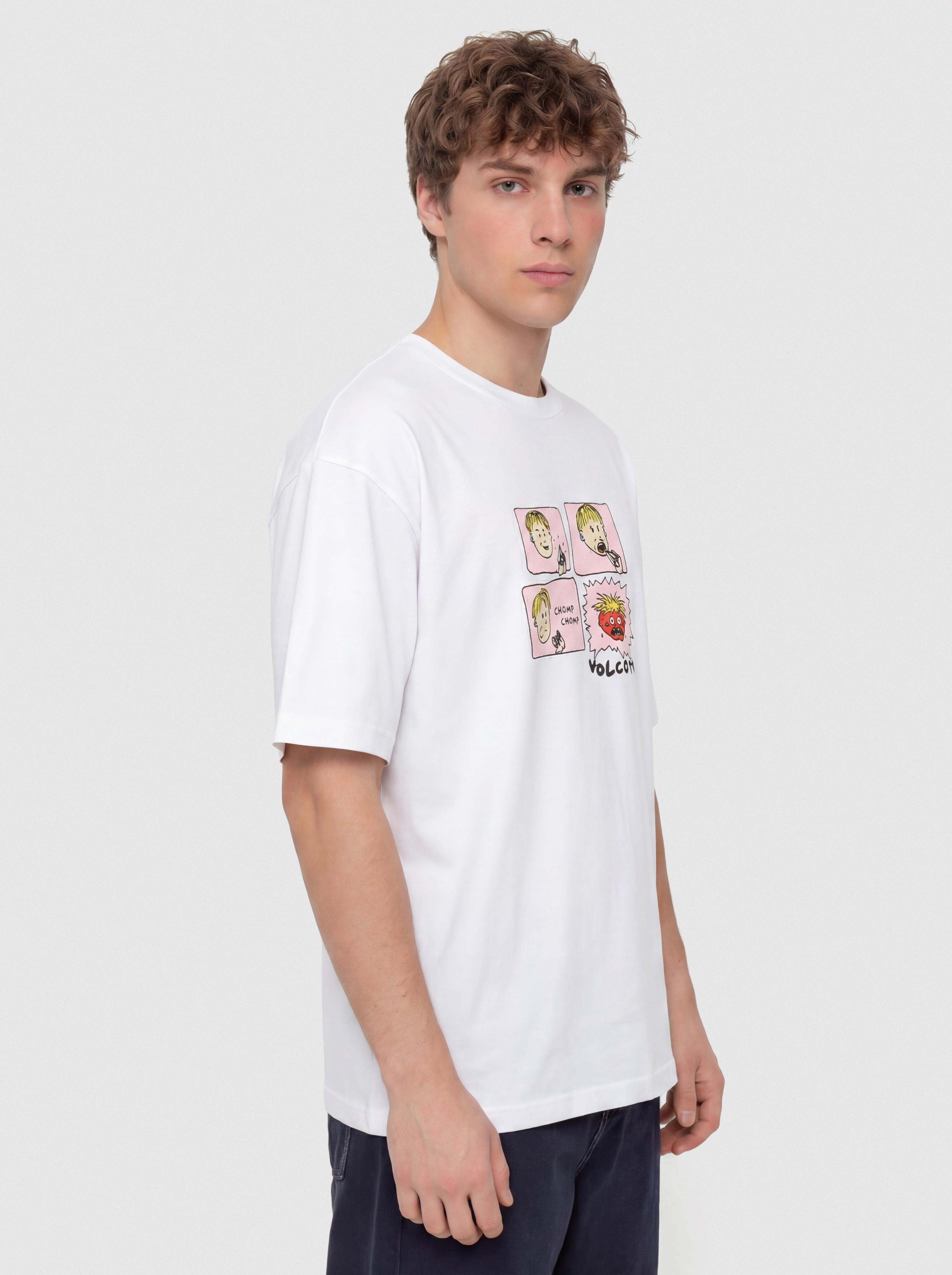 Tričko Volcom Chomp Chomp (white)