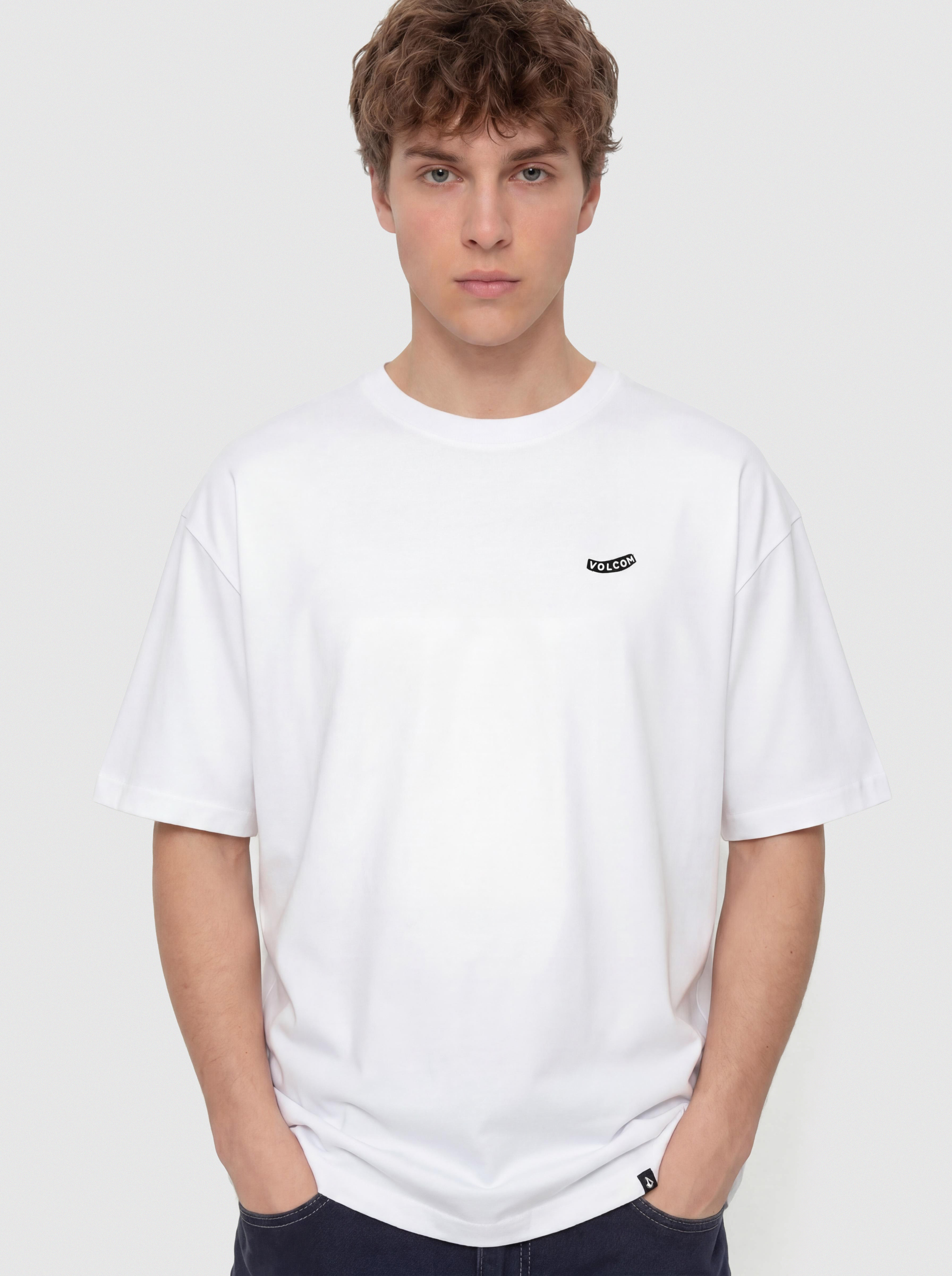 Tričko Volcom Pistol Stone Lse (white)