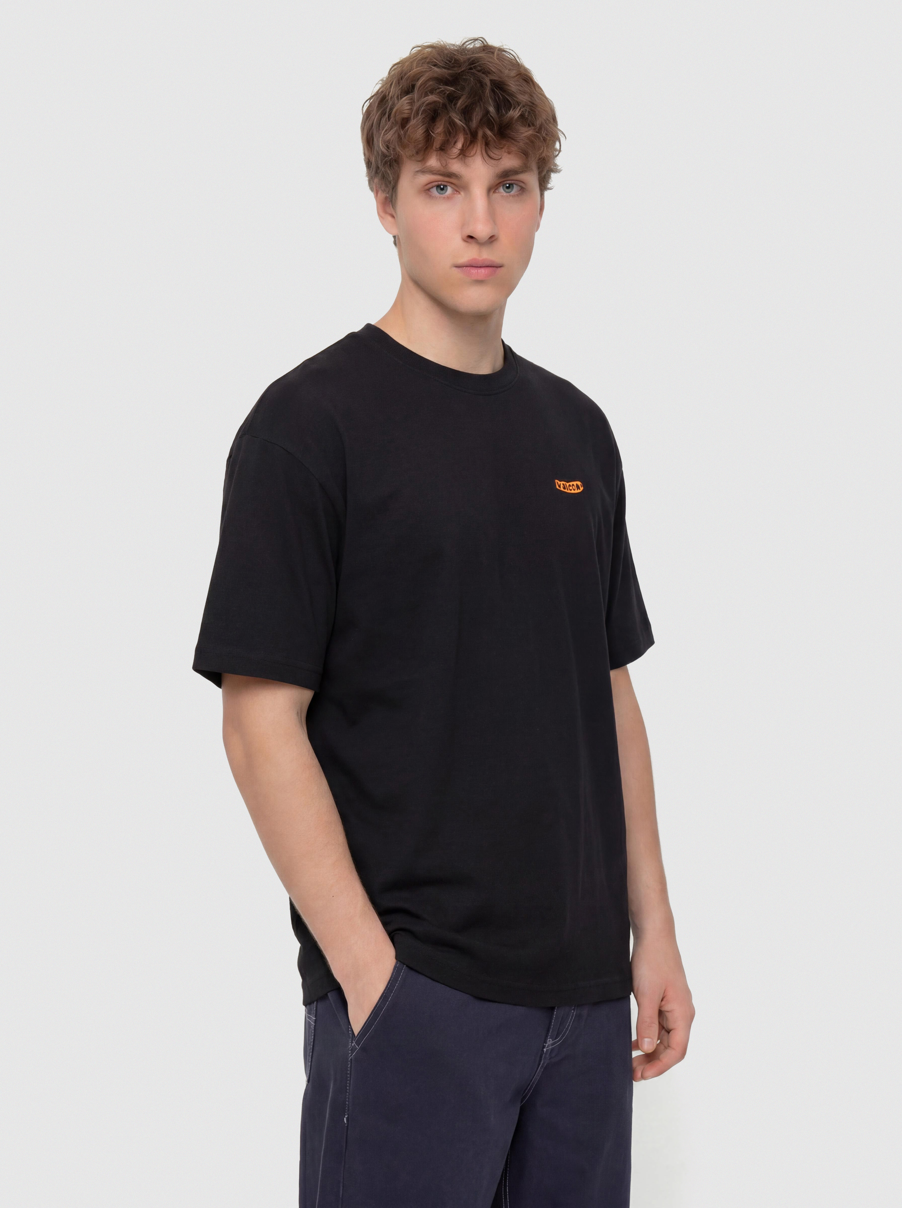Tričko Volcom Pistol Stone Lse (black)