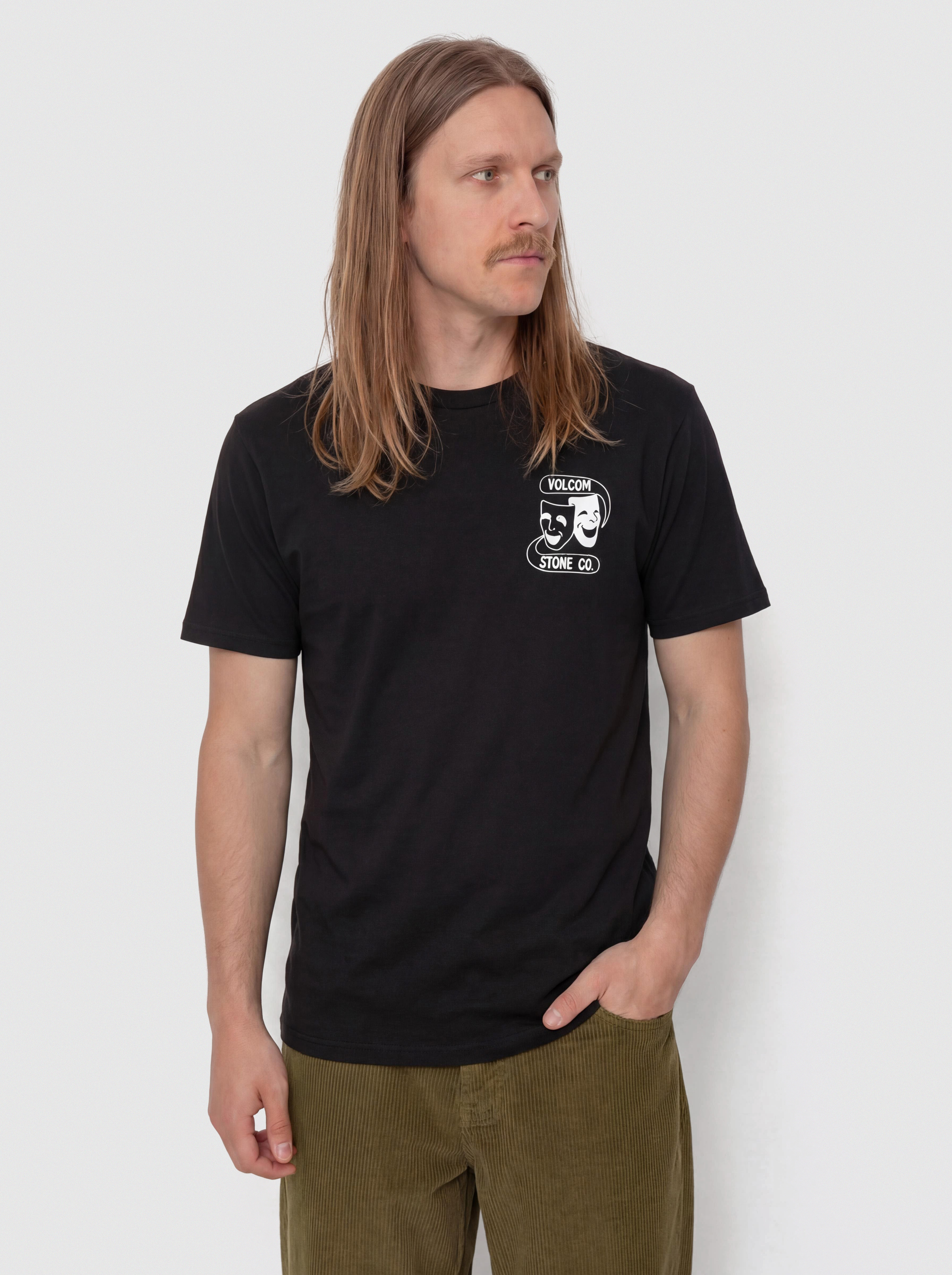 Tričko Volcom Comedie Pw (black)