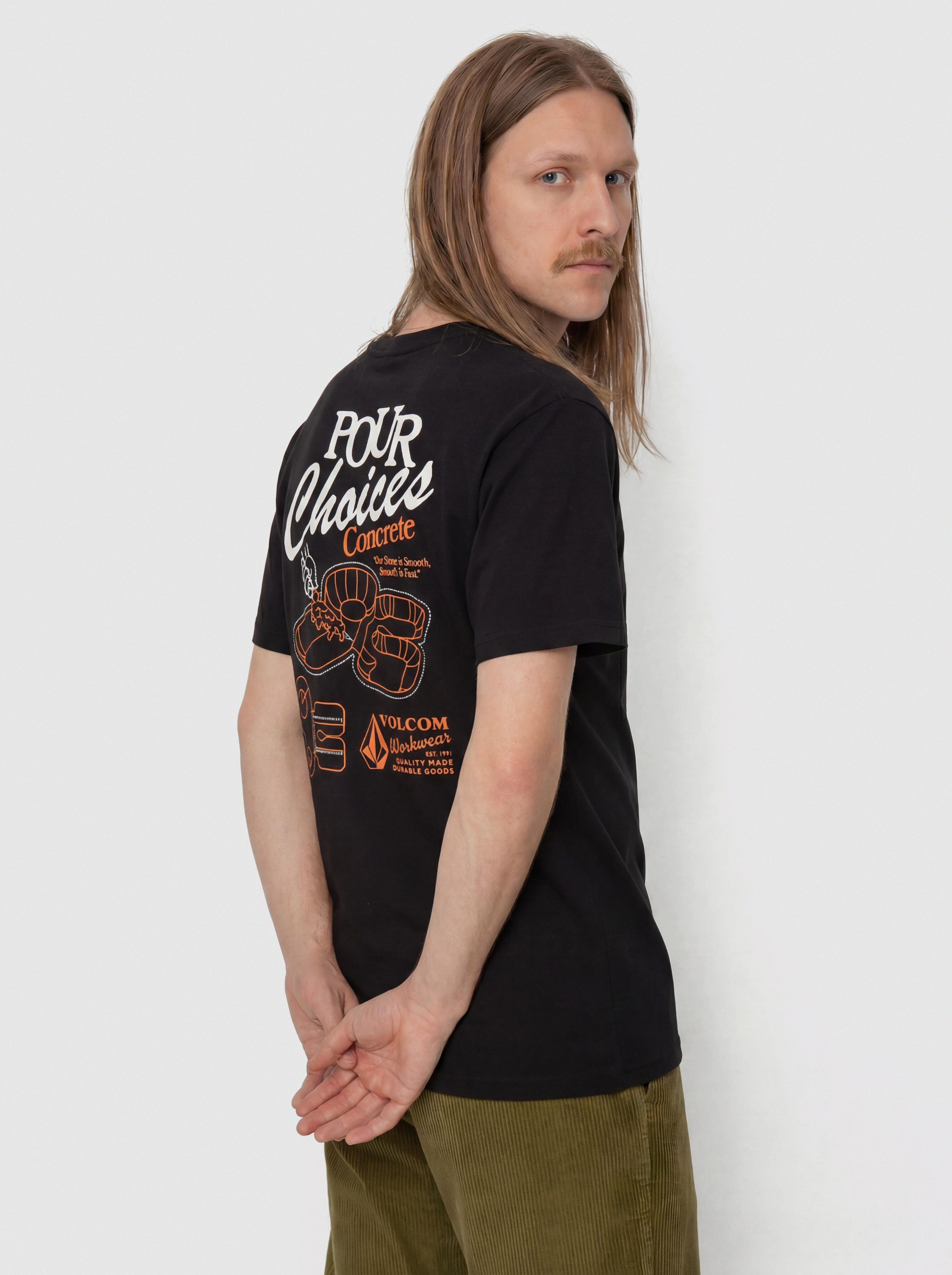 Tričko Volcom Pour Choices Bsc (black)