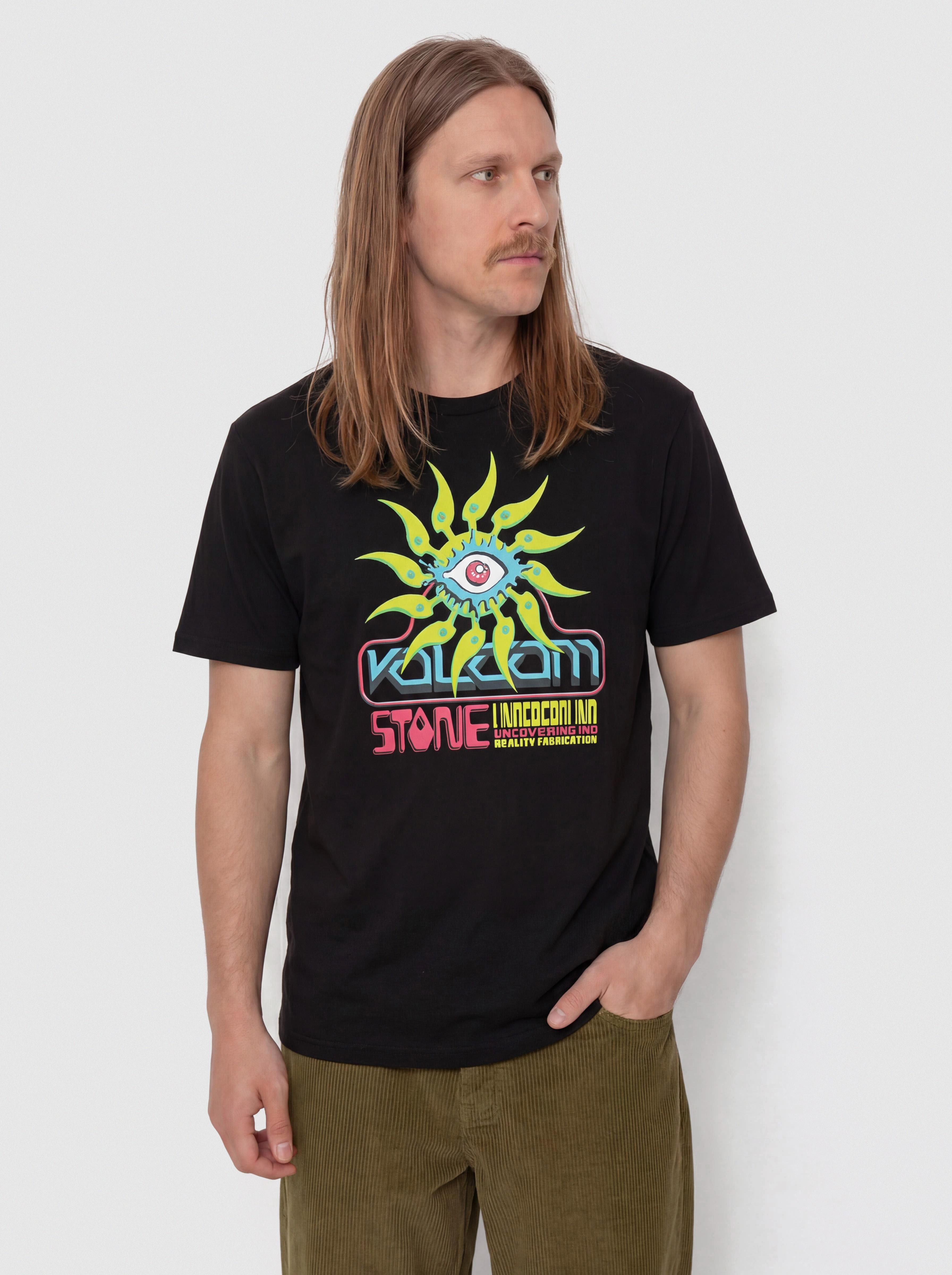 Tričko Volcom Realityfab Bsc (black)