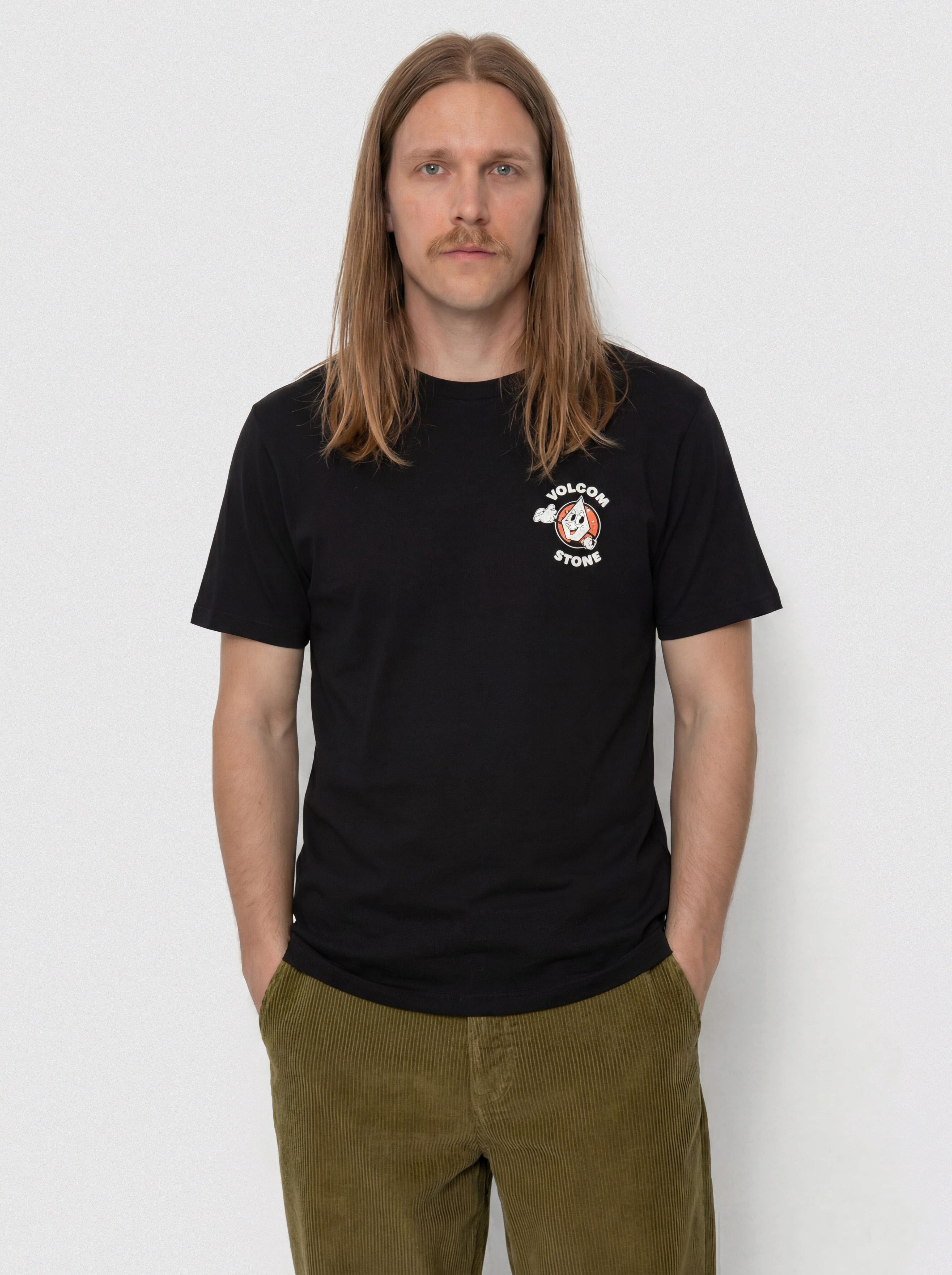 Tričko Volcom Miste Stone Bsc (black)