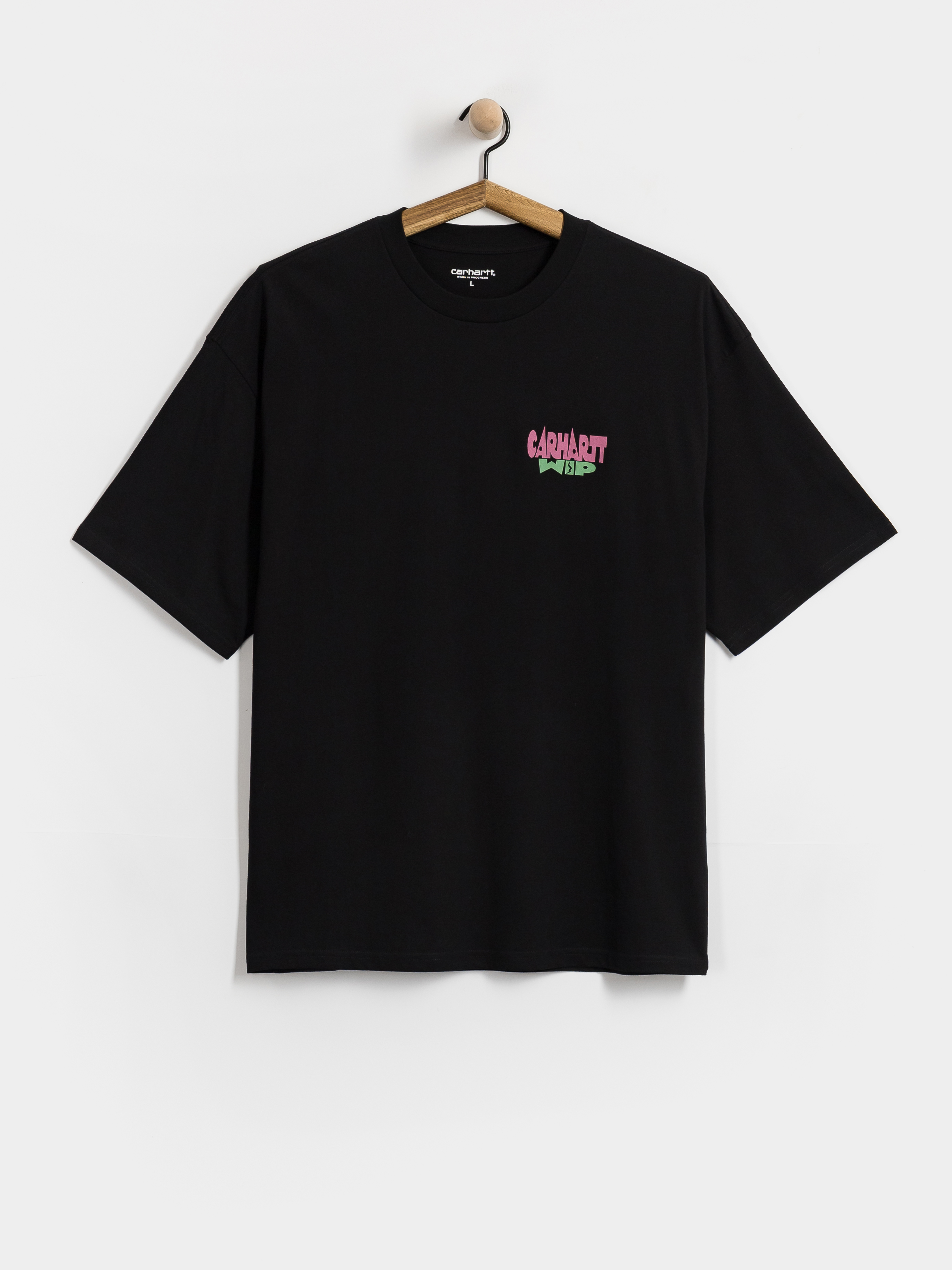 Tričko Carhartt WIP Luggage Label (black)