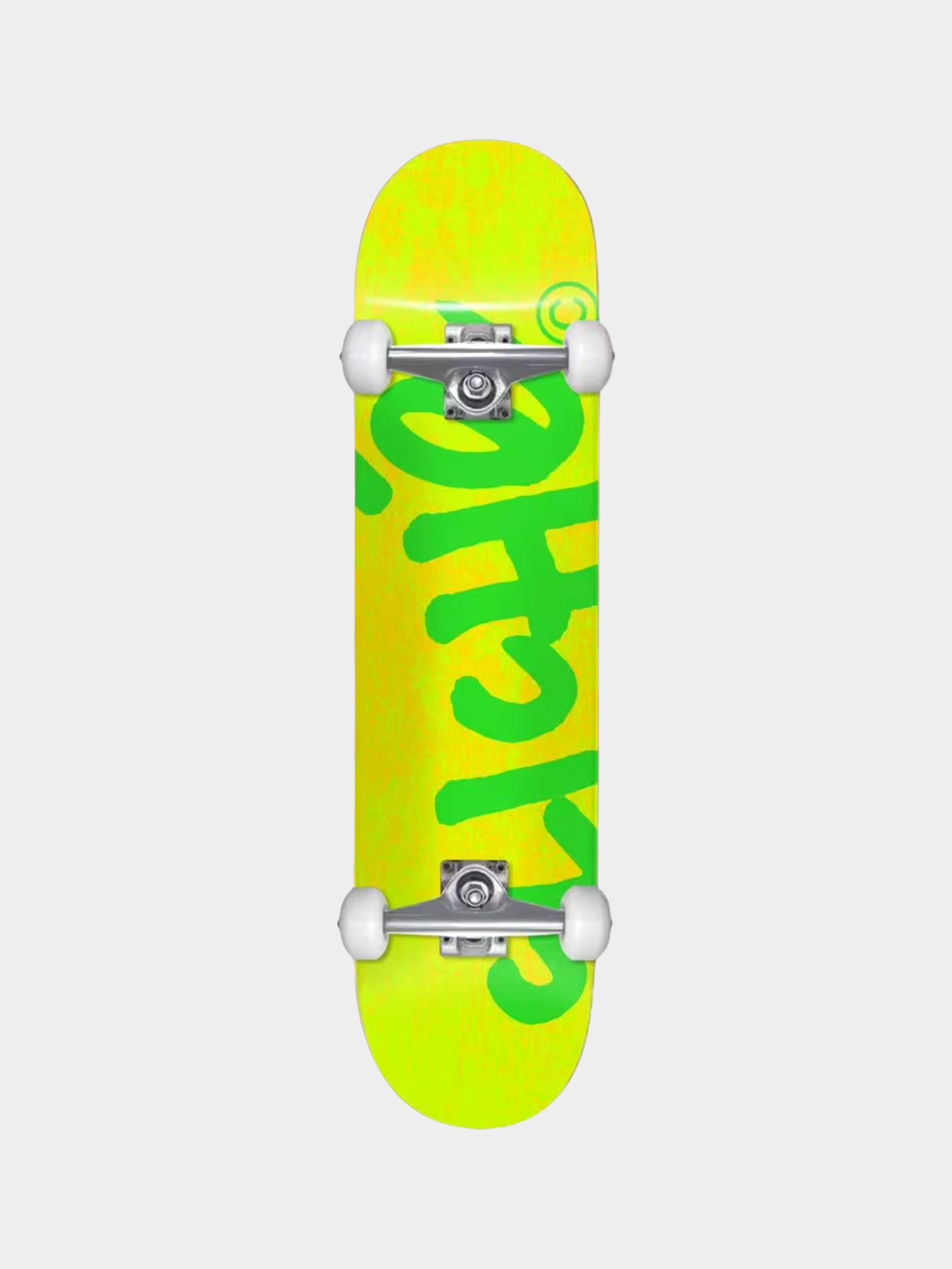 Skateboard Cliche Handwritten (yellow/green)