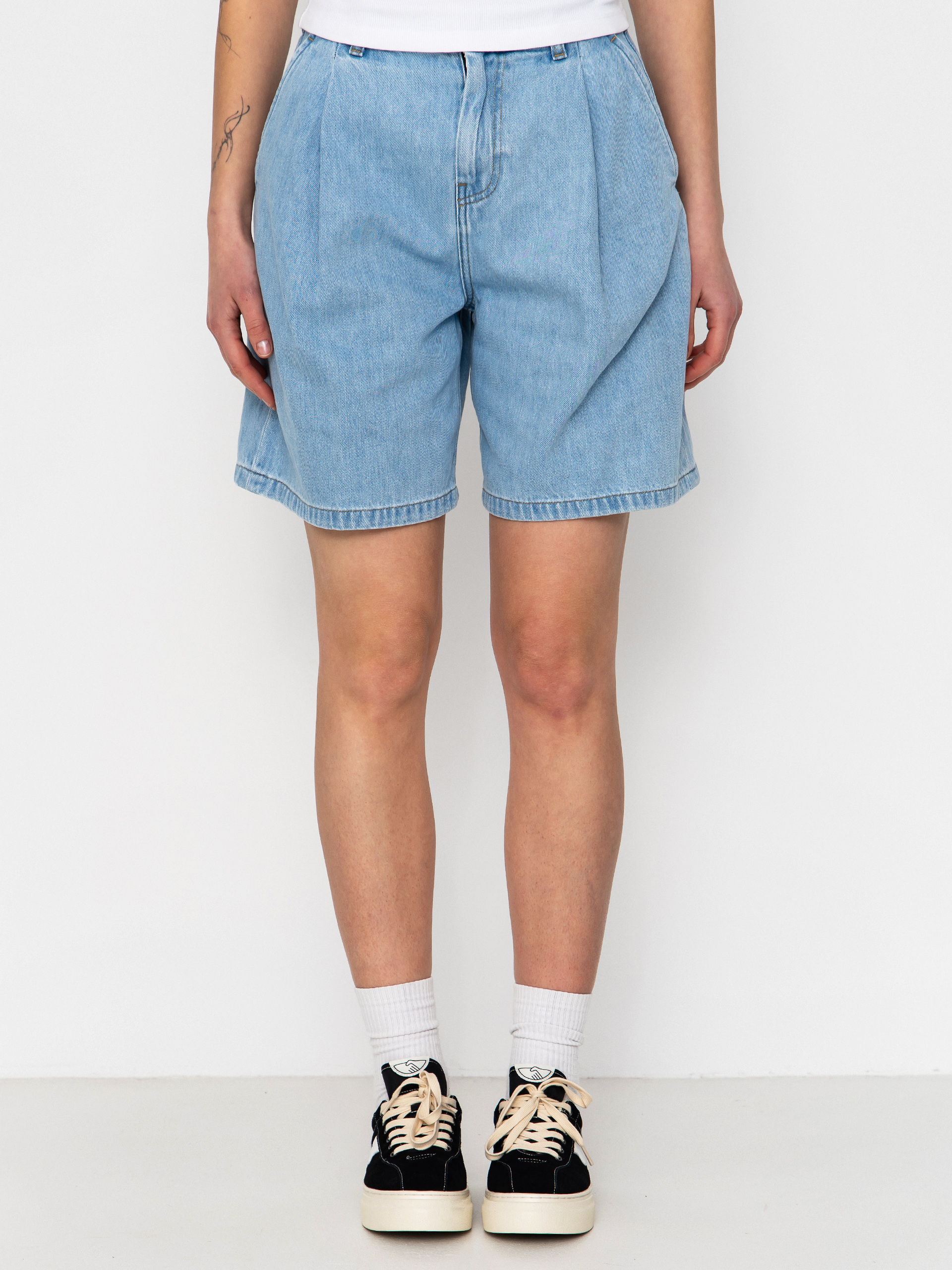 Kraťasy Carhartt WIP Alta Wmn (blue stone bleached)