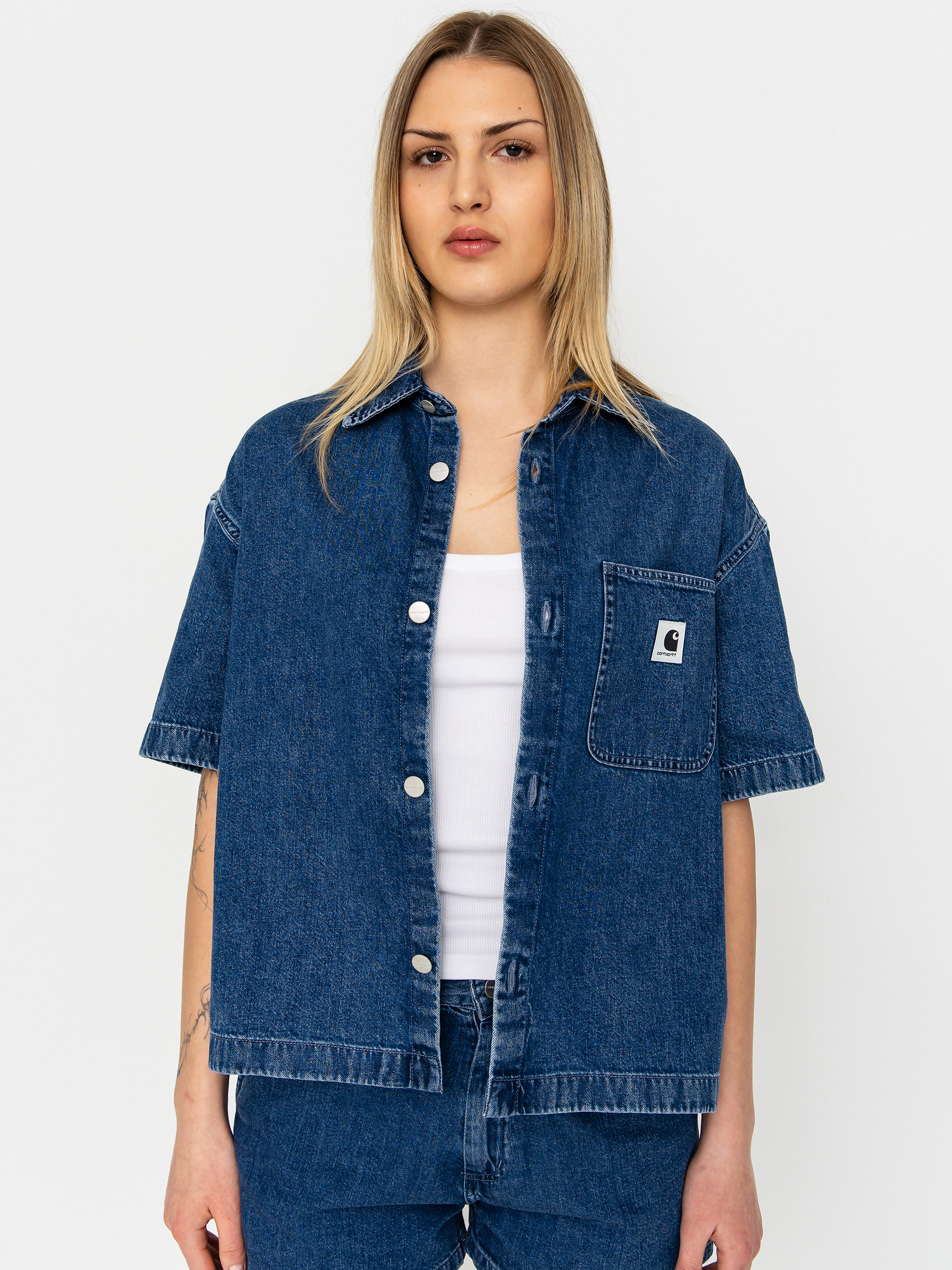 Kou0161eu013ea Carhartt WIP Lovilia Wmn (blue)