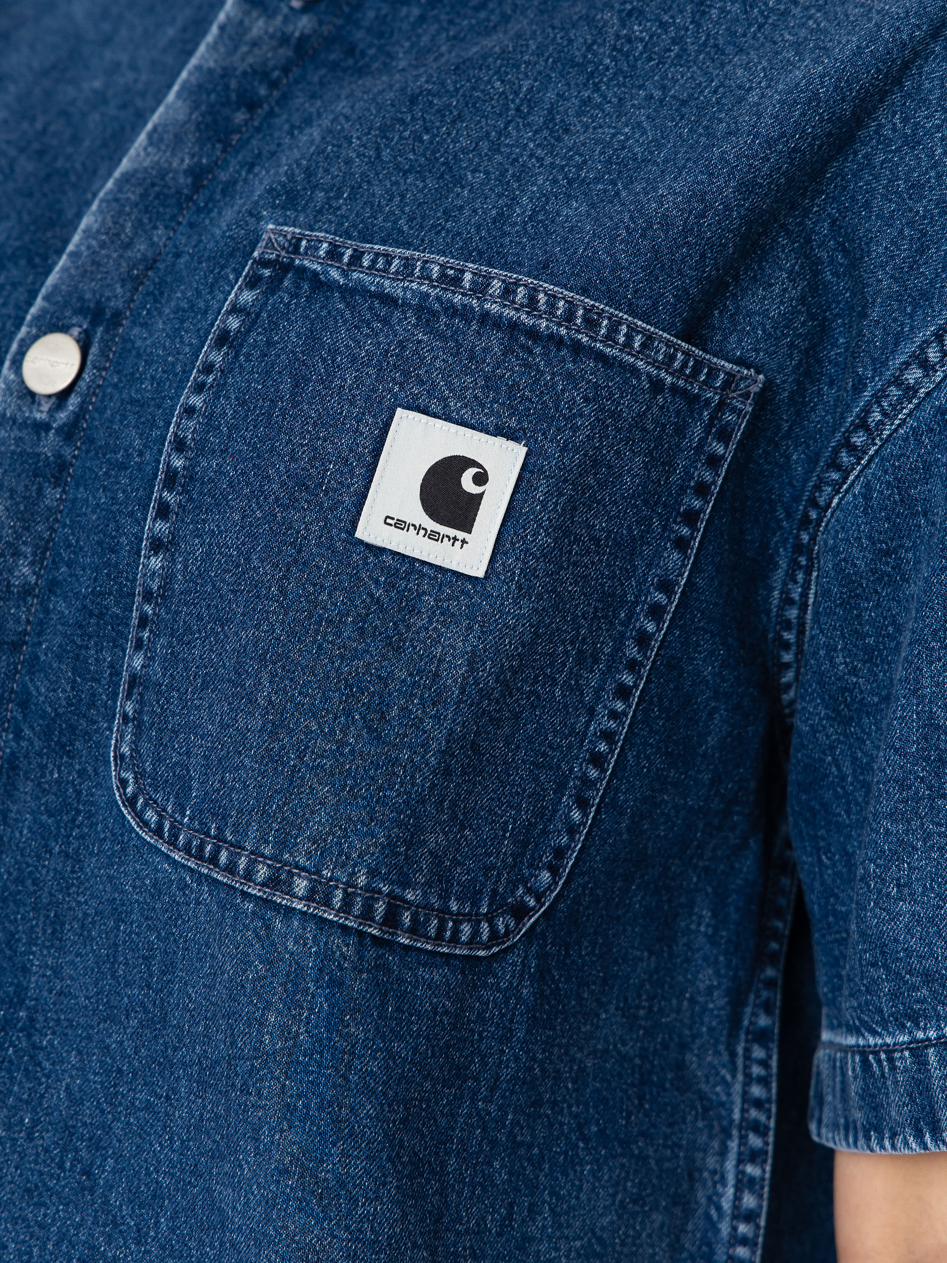Košeľa Carhartt WIP Lovilia Wmn (blue)