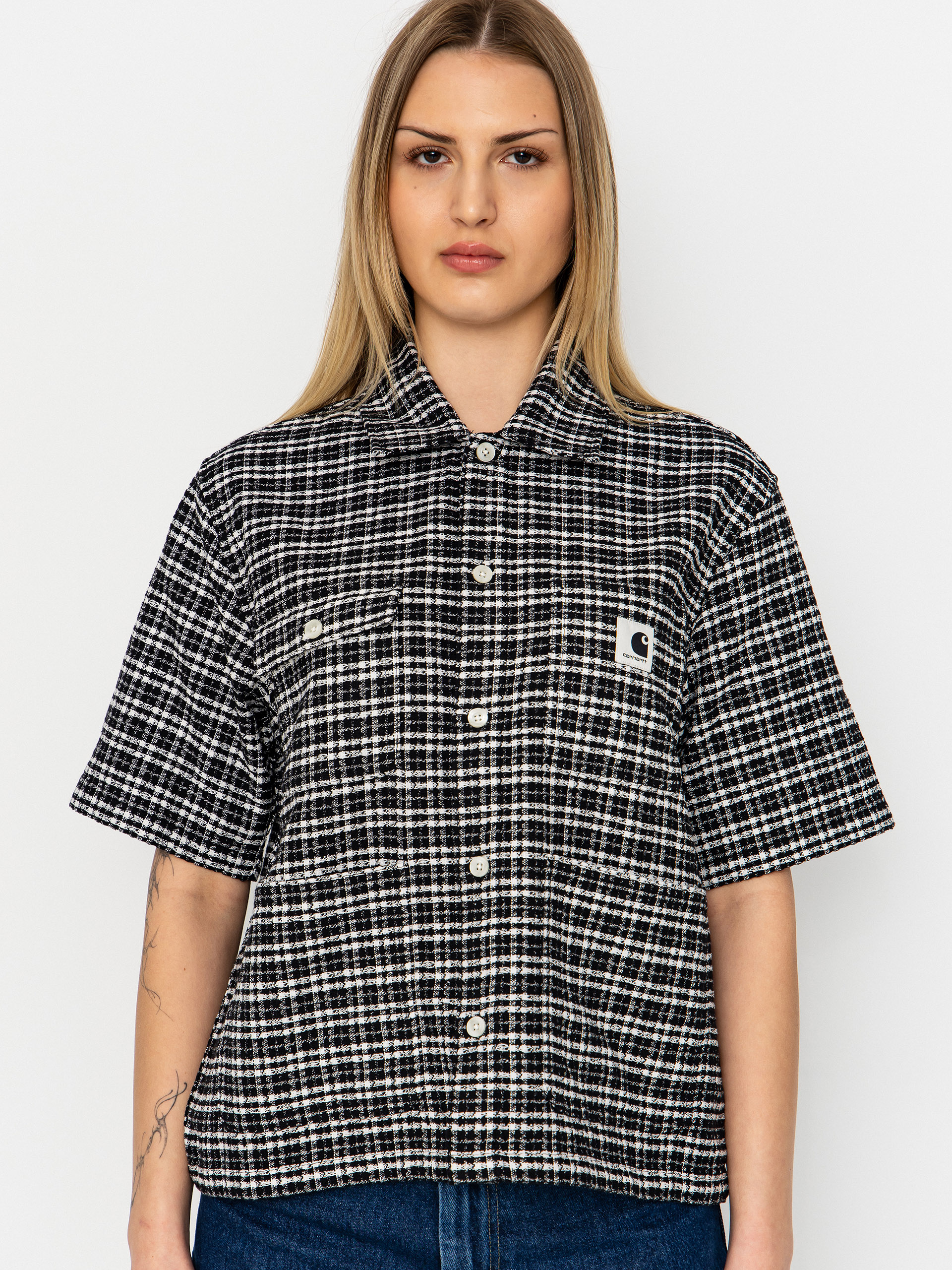 Košeľa Carhartt WIP Michigan Wmn (kander check/black)