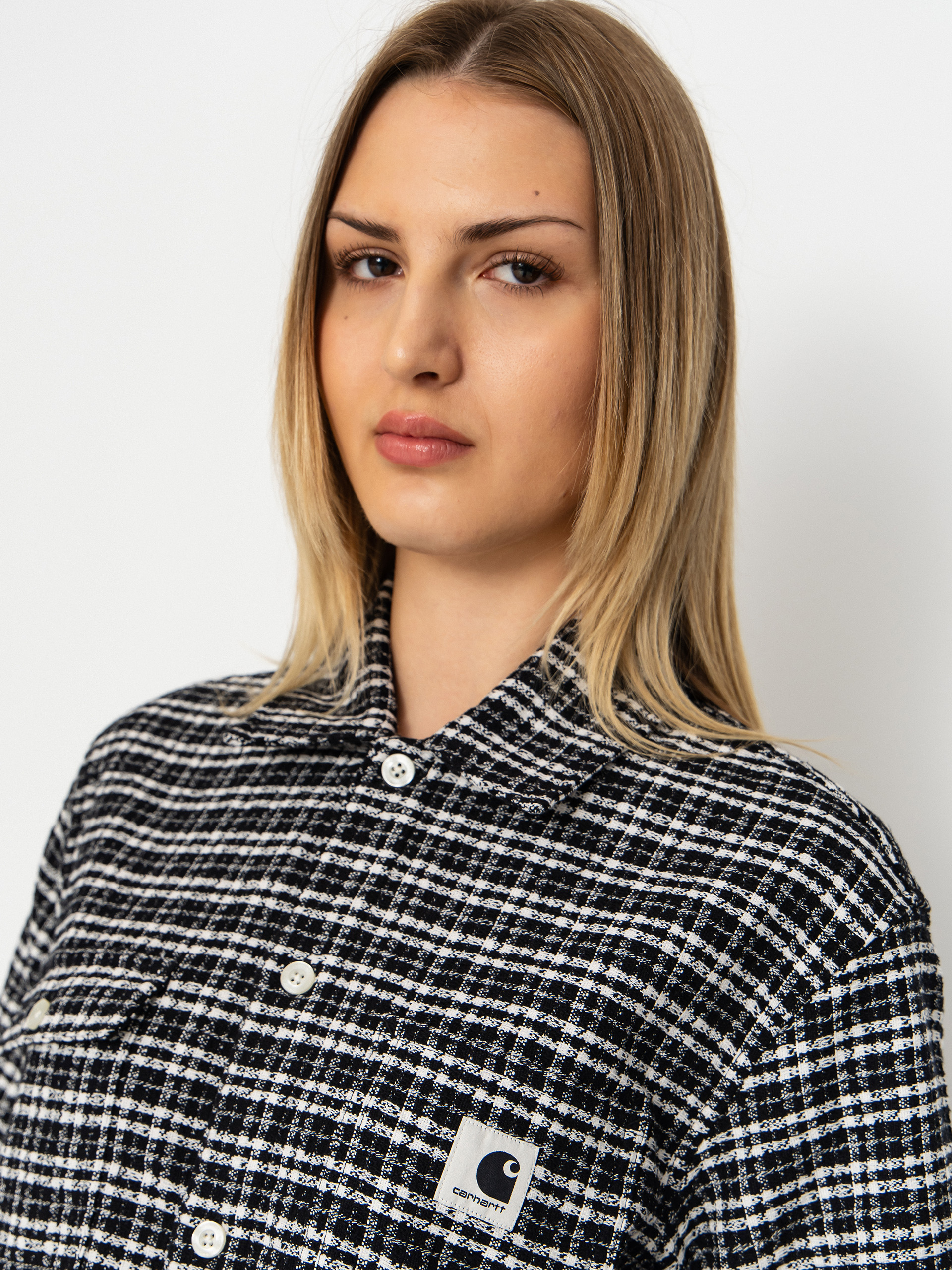 Košeľa Carhartt WIP Michigan Wmn (kander check/black)