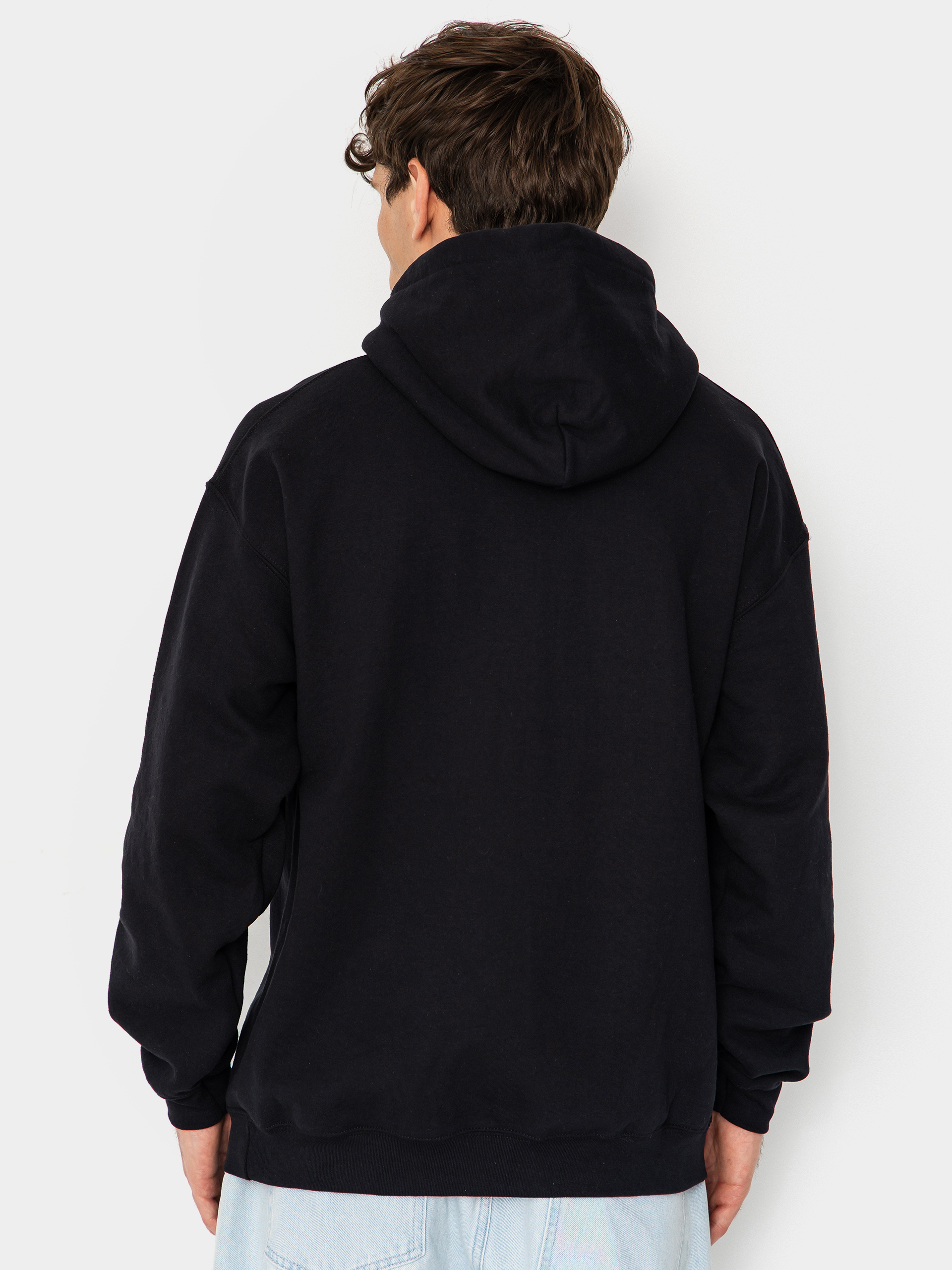 Mikina s kapucňou Thrasher x Spitfire Big Head Outline HD (black)