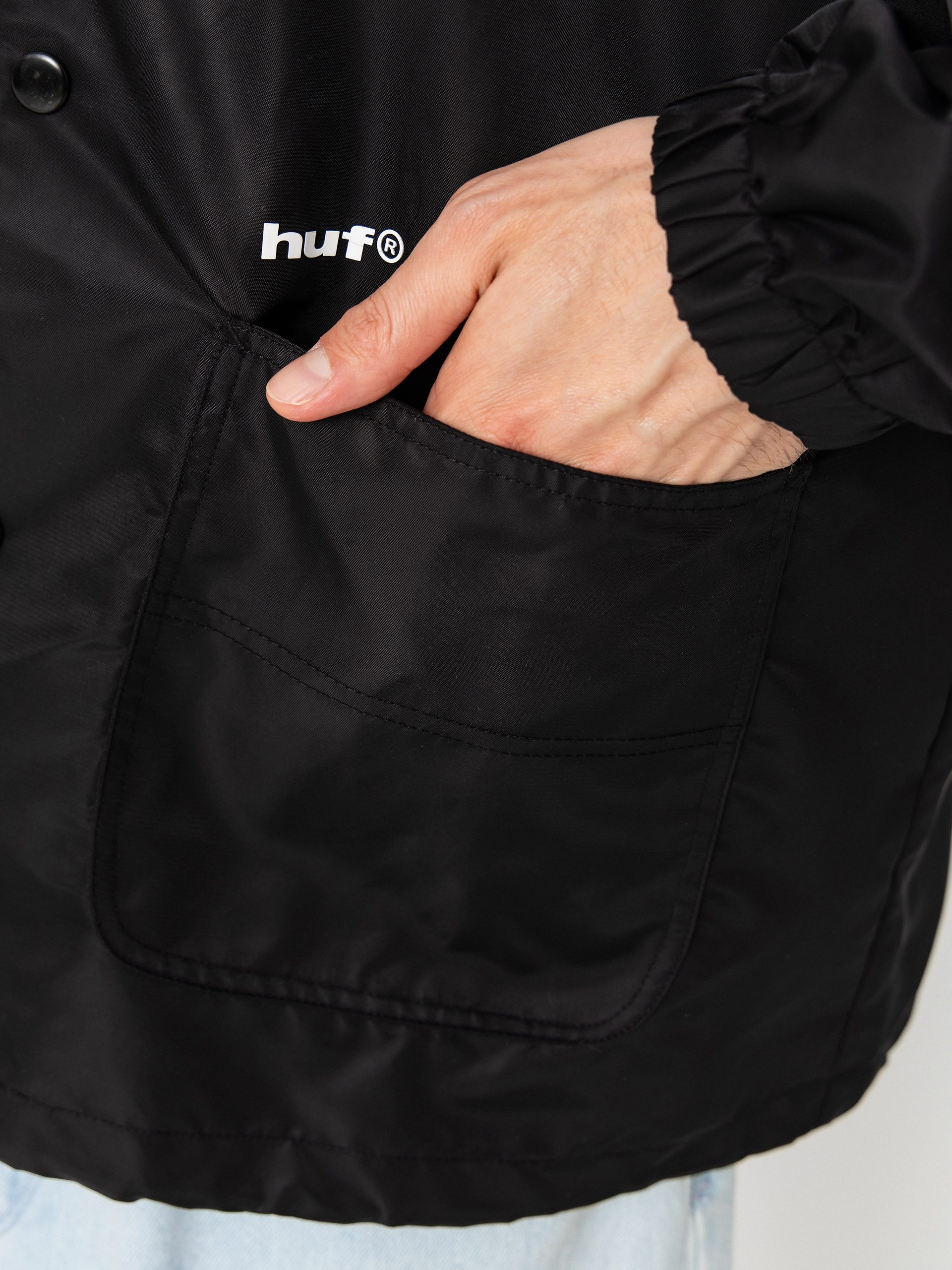 Bunda HUF 89 Coaches (black/white)