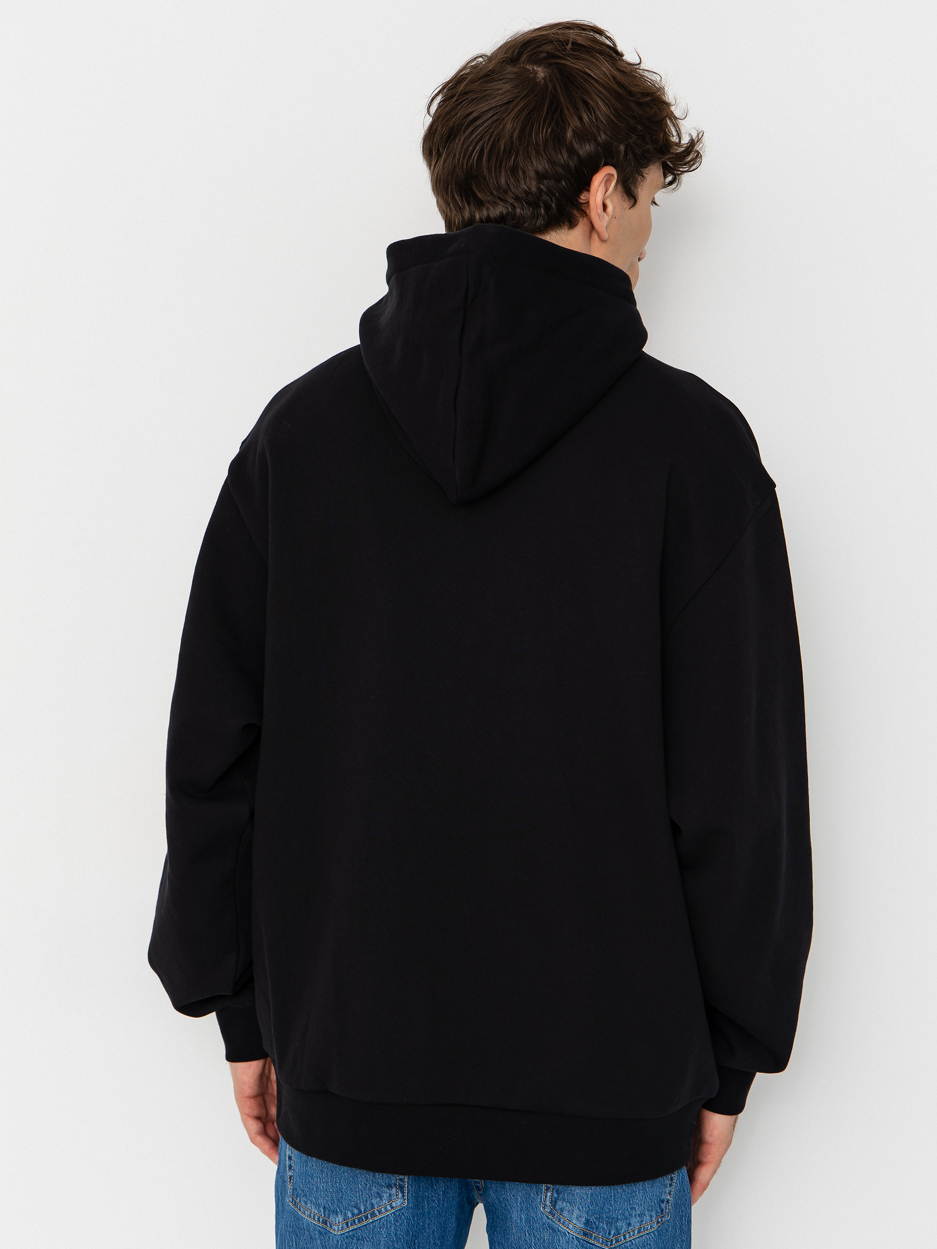 Mikina s kapucňou RipNDip Cyborg HD (black wash)