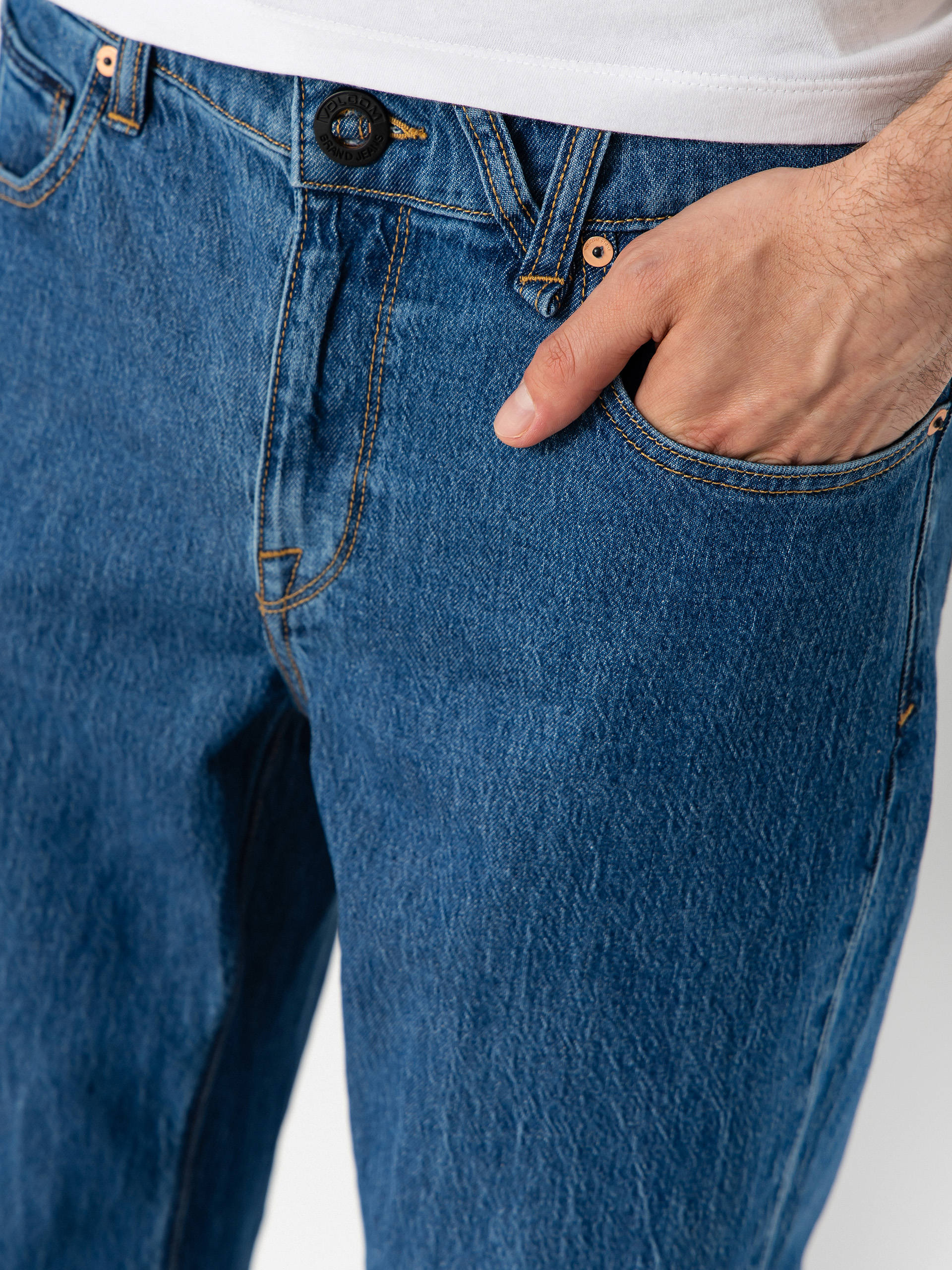 Nohavice Volcom Solver (bold blue)