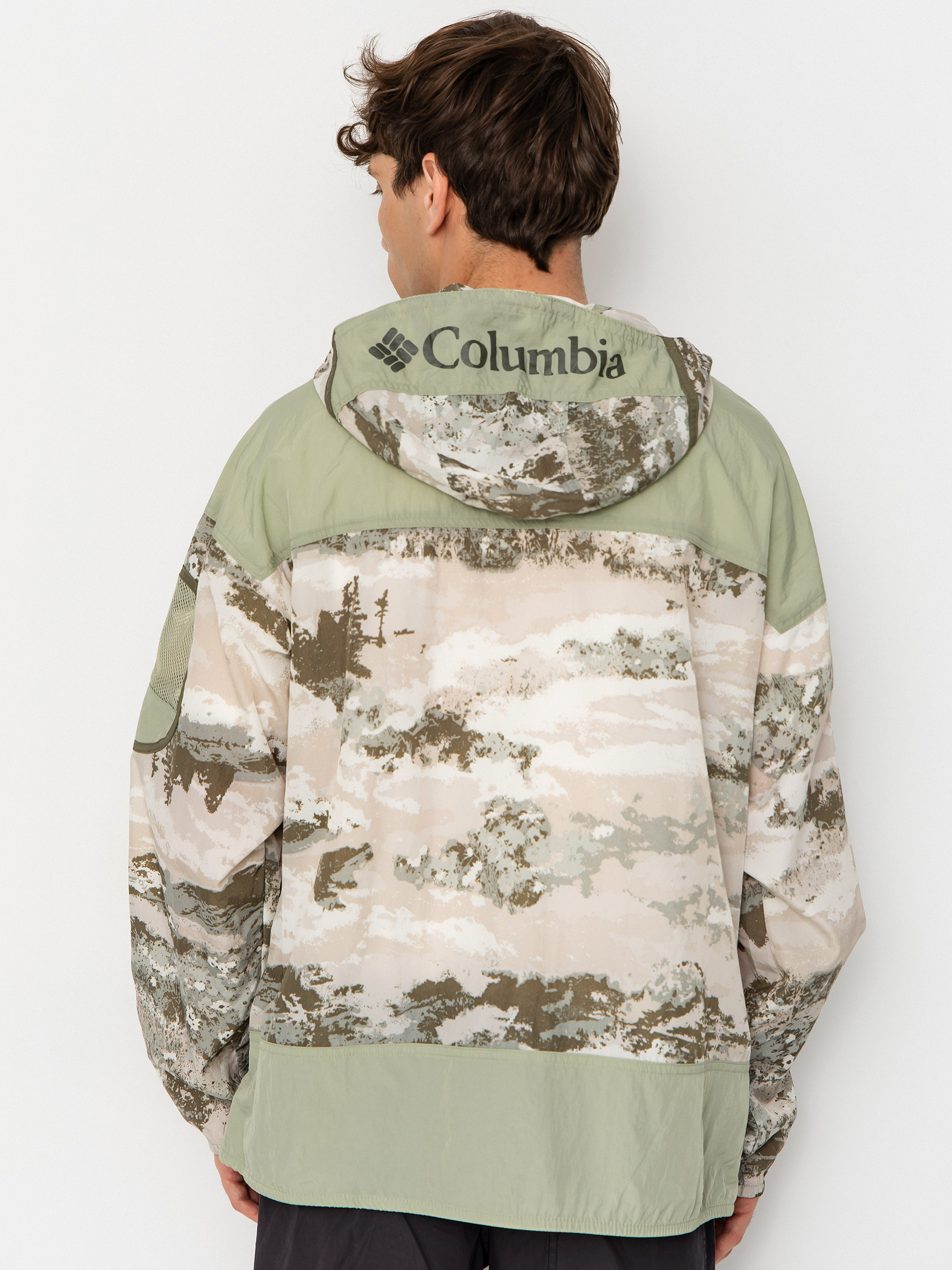 Bunda Columbia Challenger II Novelty Windbreaker (safari fieldaze/safari)