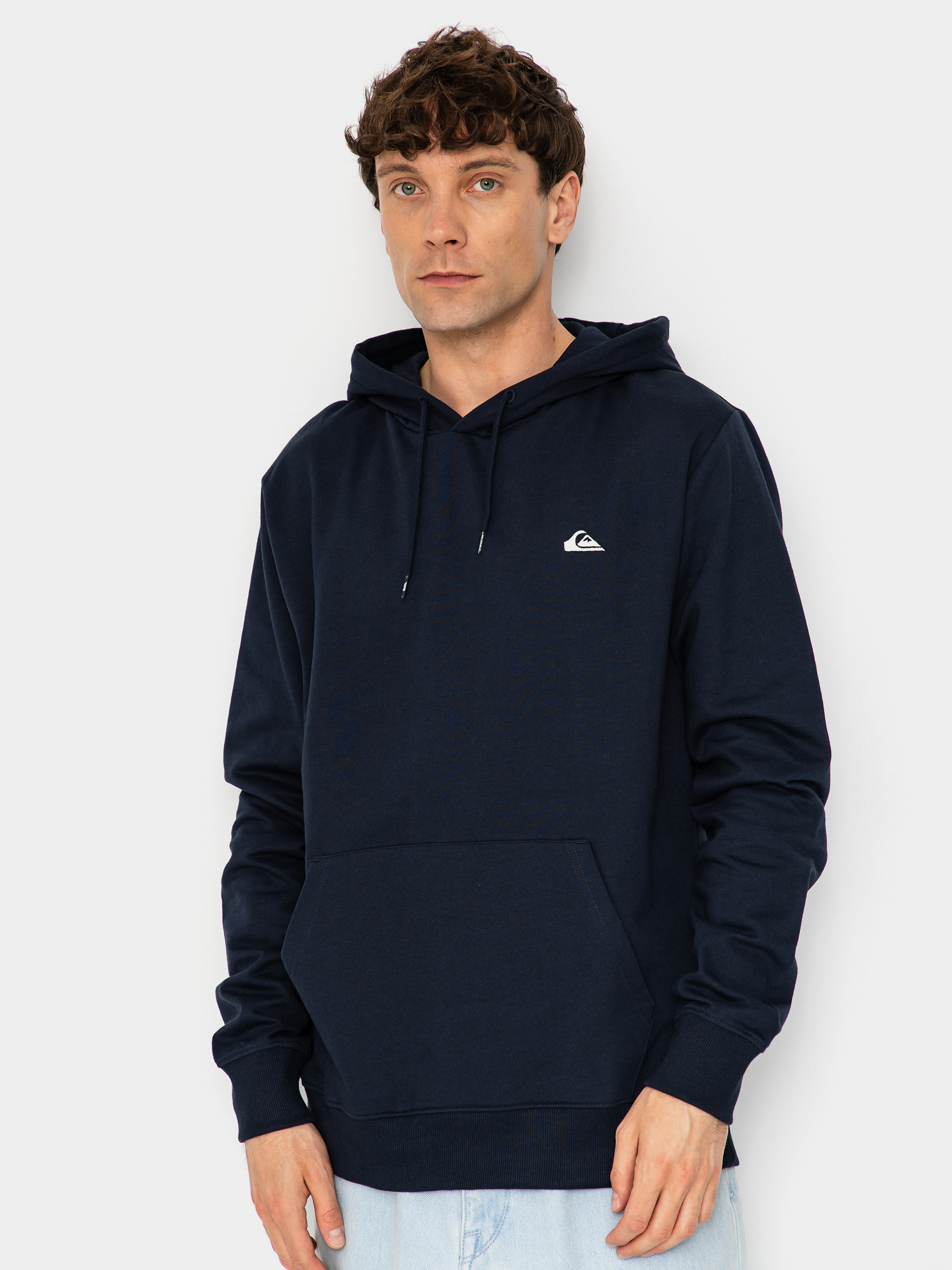 Mikina s kapucňou Quiksilver Basic HD (dark navy)