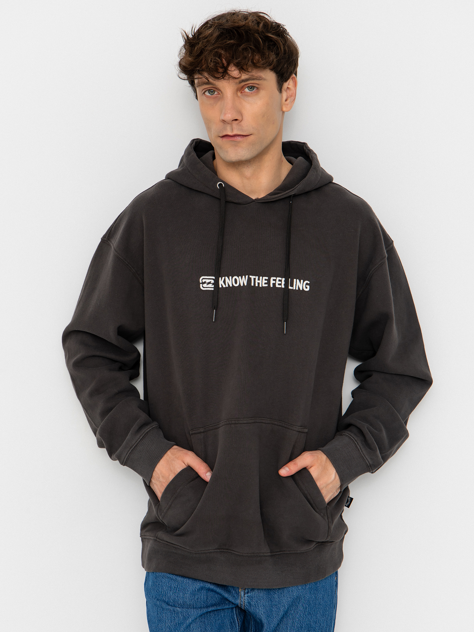 Mikina s kapucňou Billabong Core Lord HD (raven)