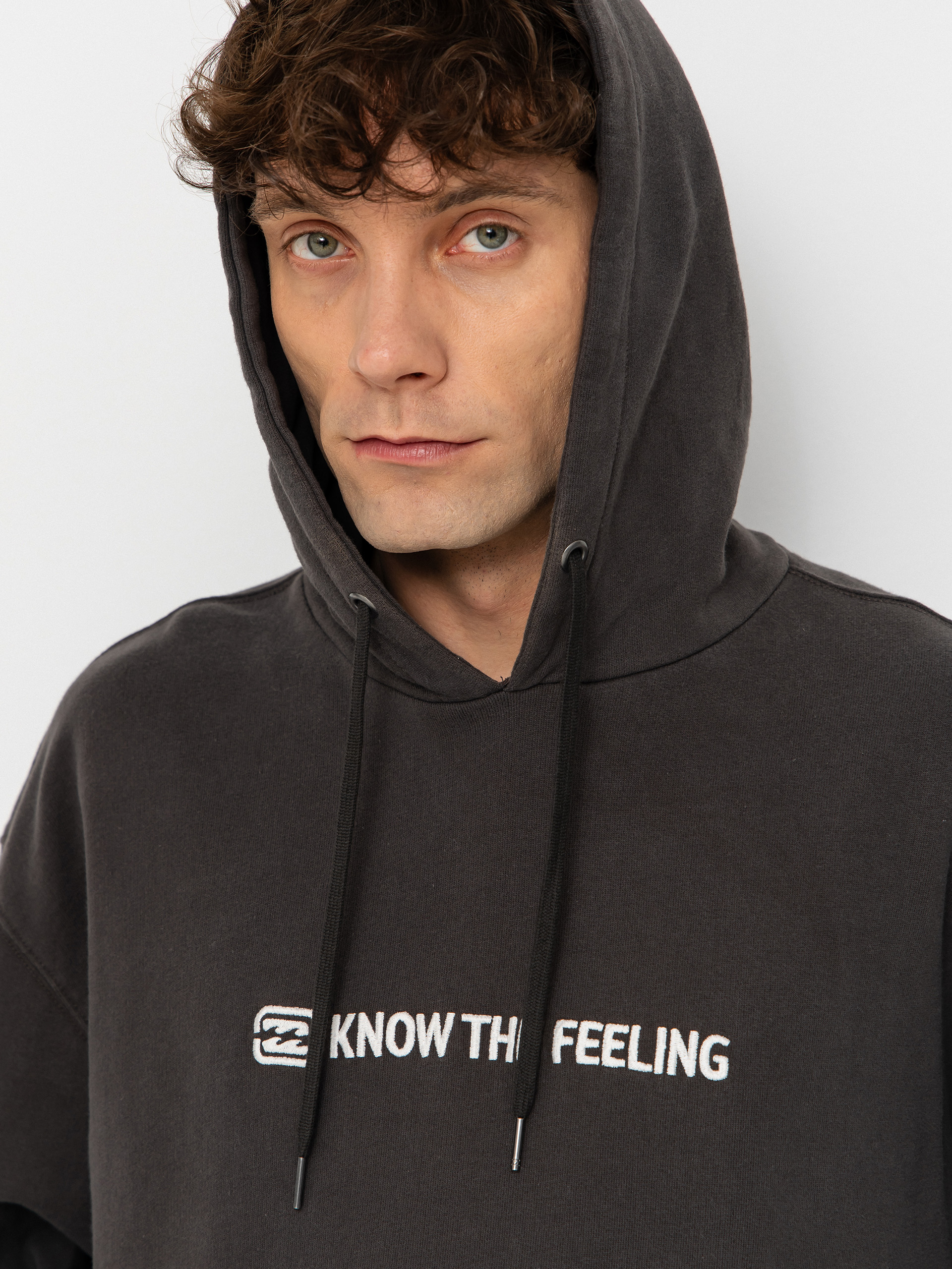 Mikina s kapucňou Billabong Core Lord HD (raven)