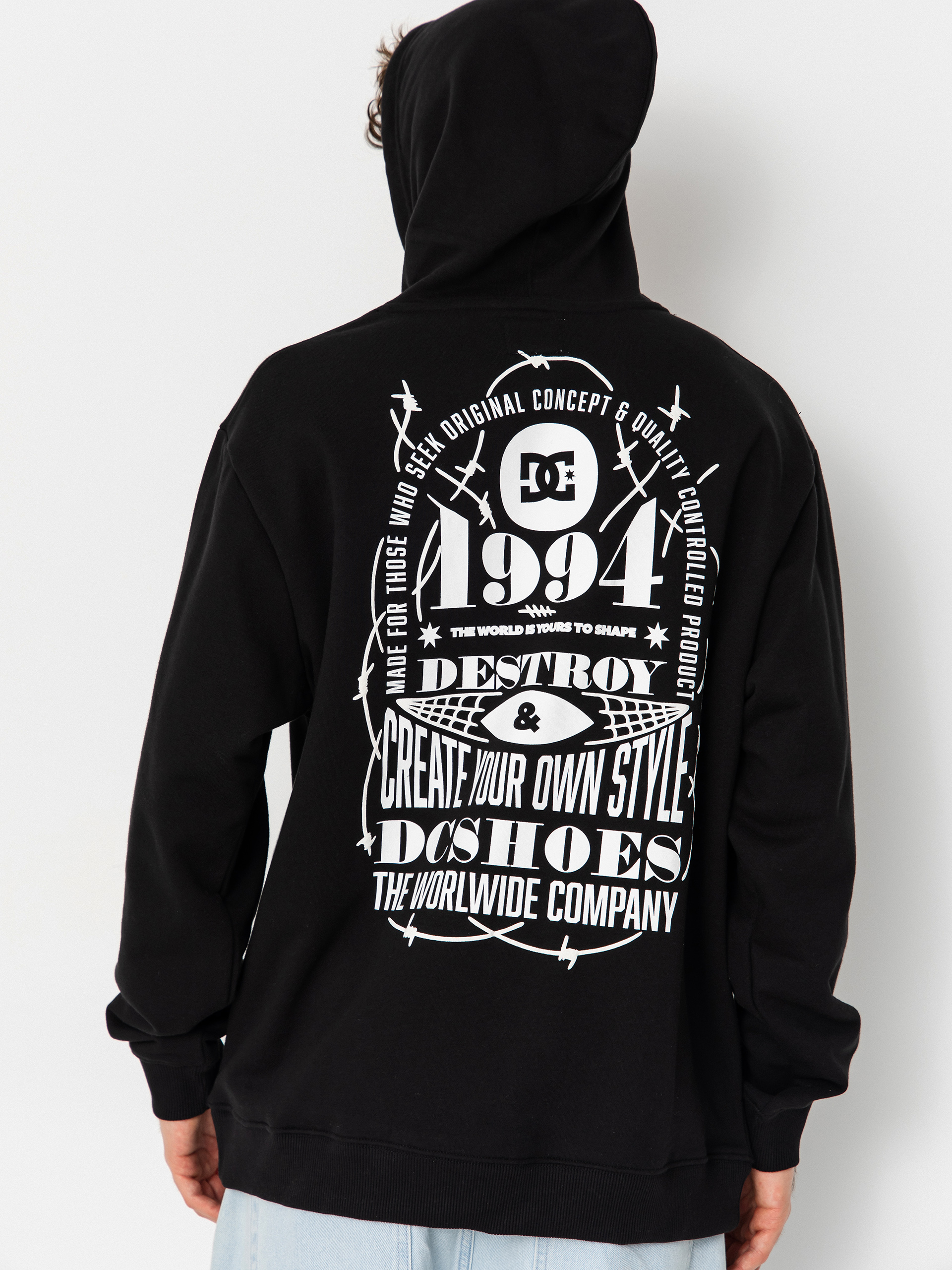 Mikina s kapucňou DC Shape Or Destroy HD