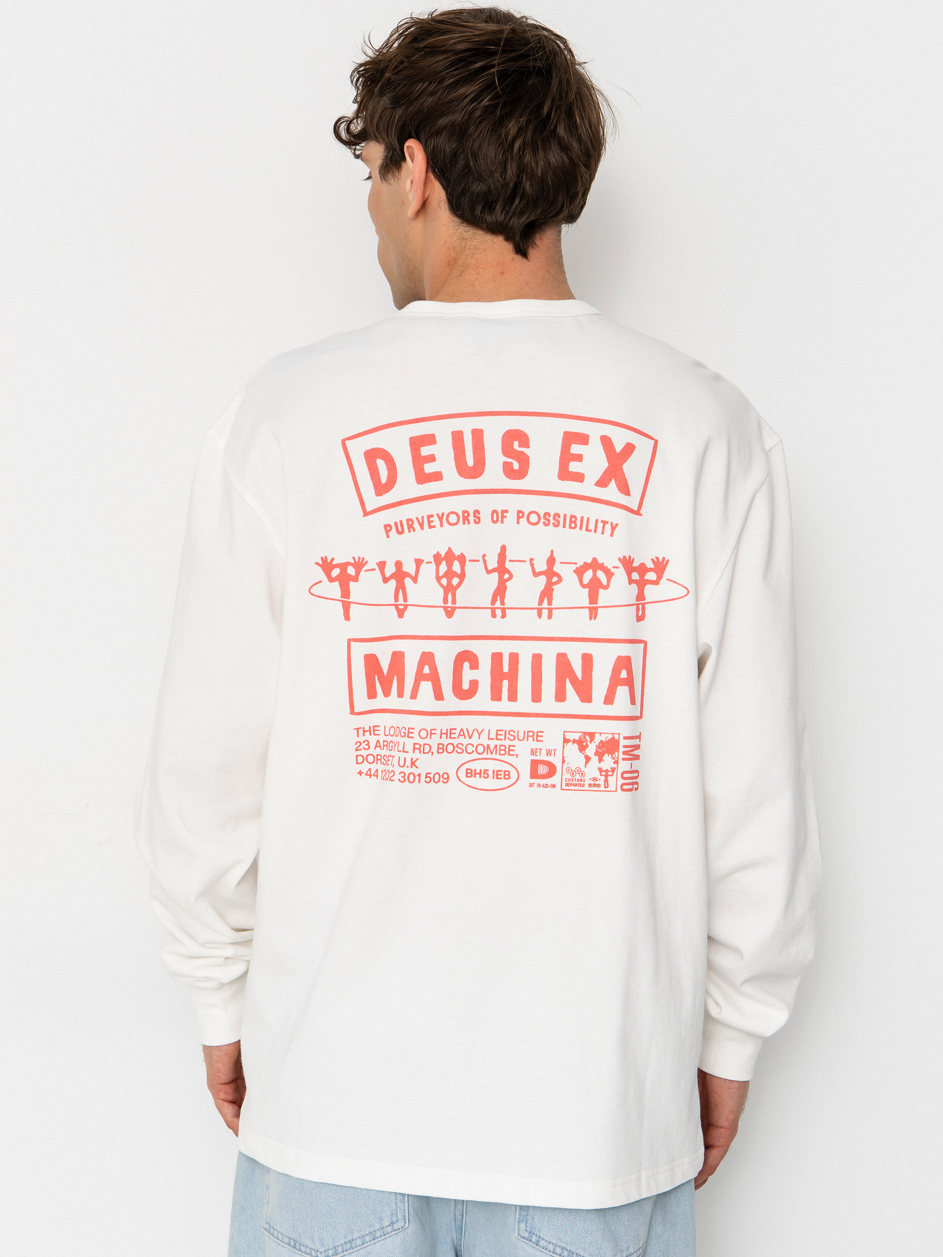 Triko Deus Ex Machina Kumbaya (vintage white)