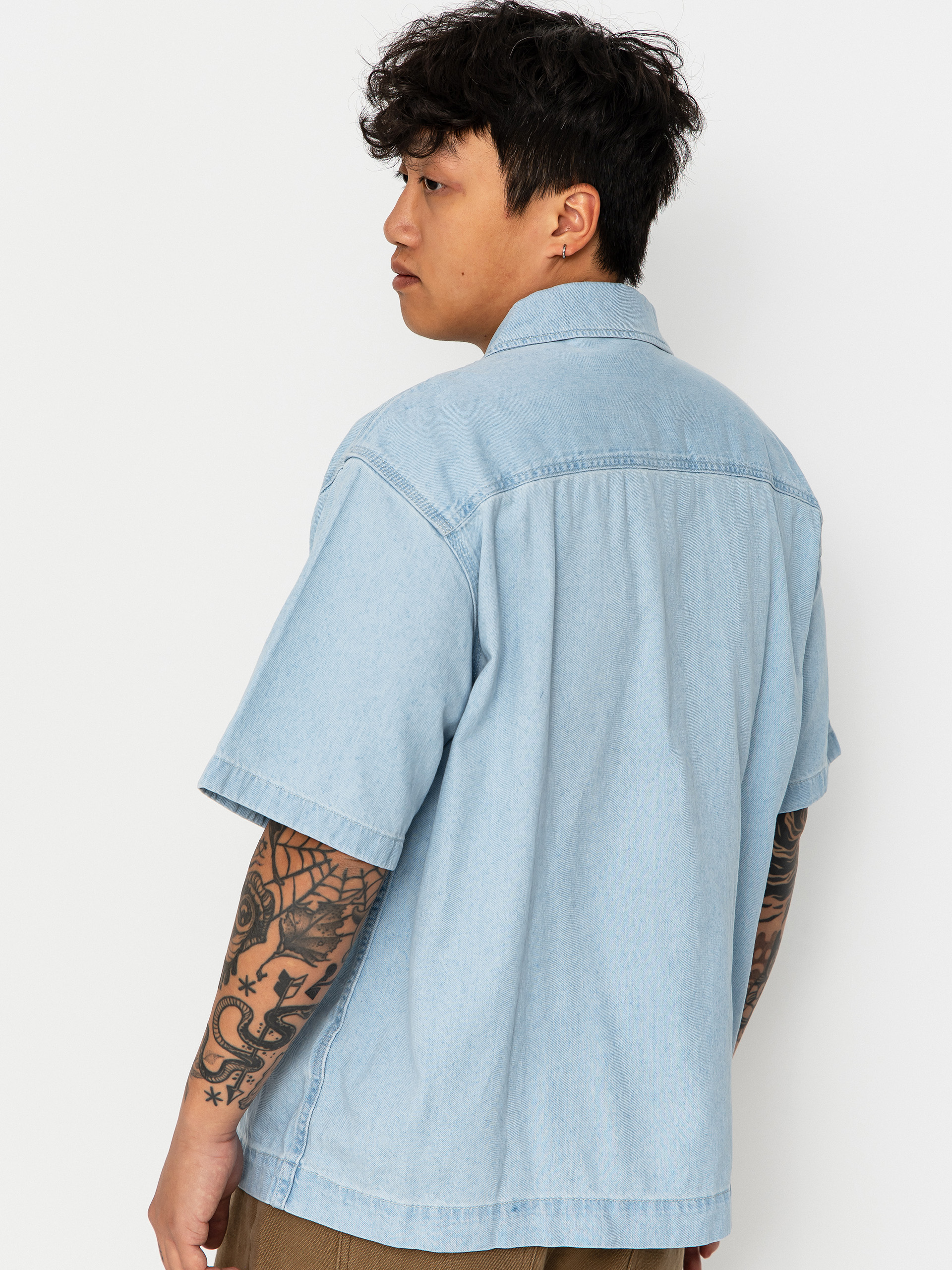 Košeľa Dickies Denim (fog blue)