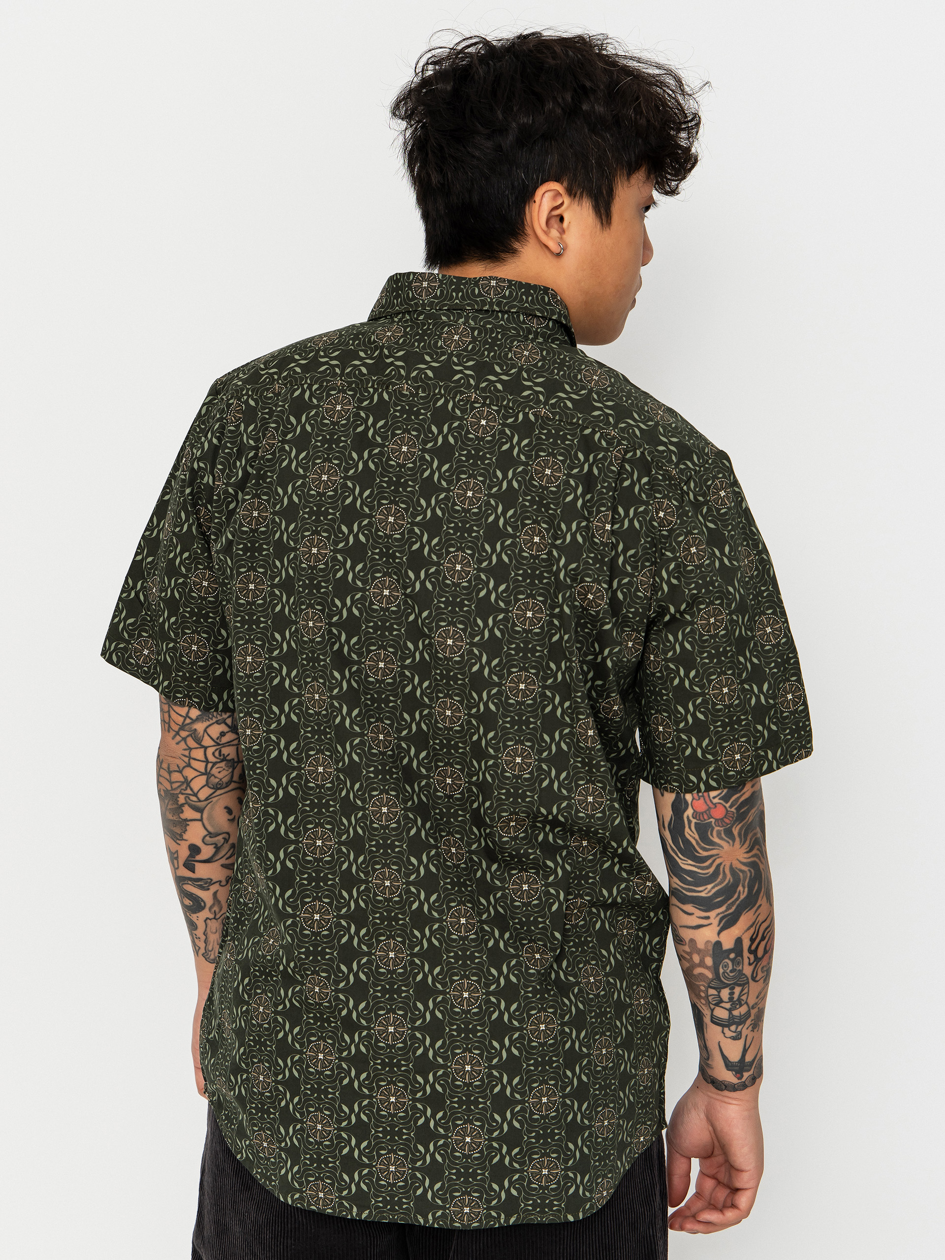 Košeľa Volcom Scaler Stone (squadron green)