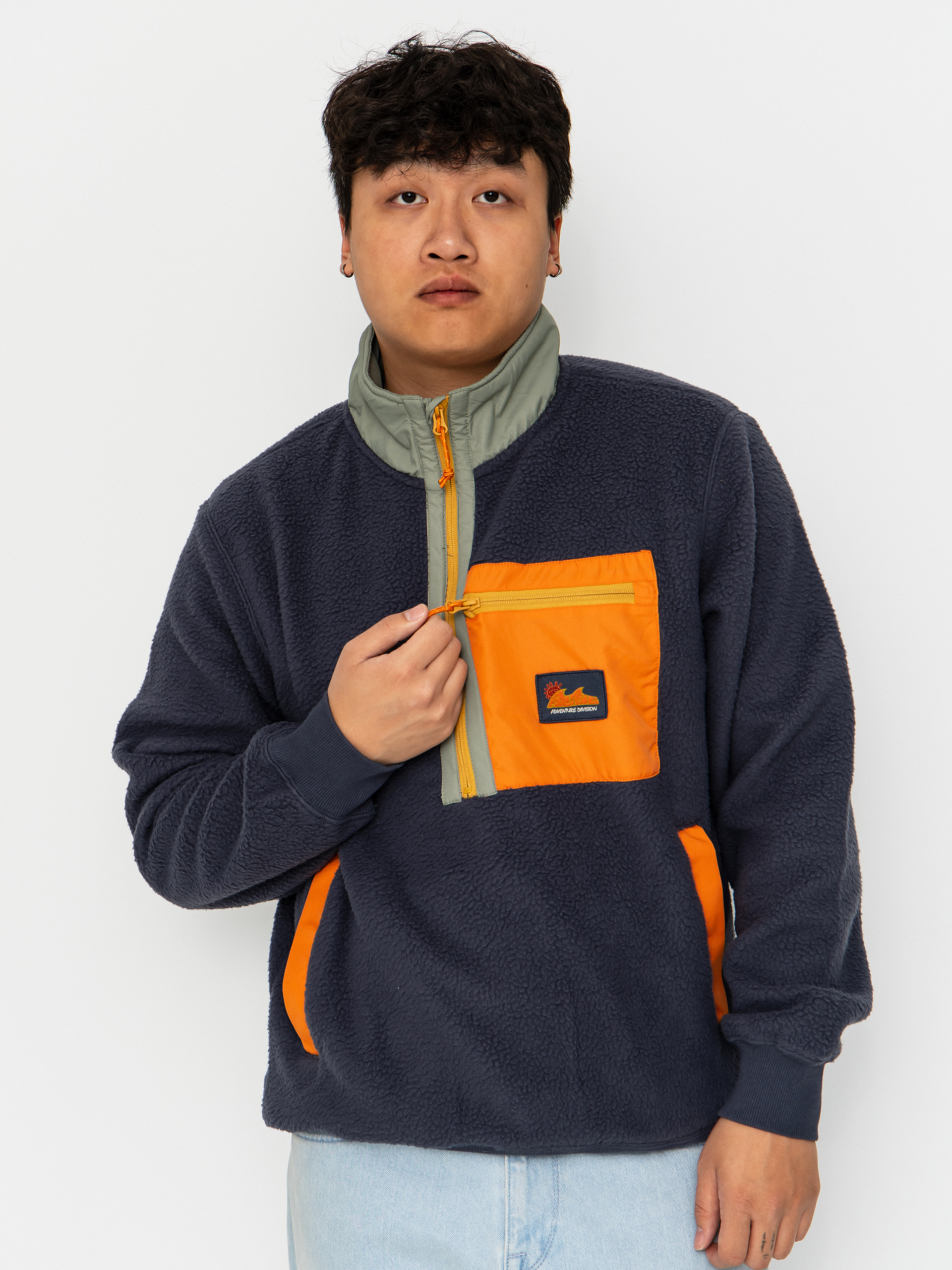 Flu00edsovu00e1 mikina Billabong Boundary Shore (ombre blue)
