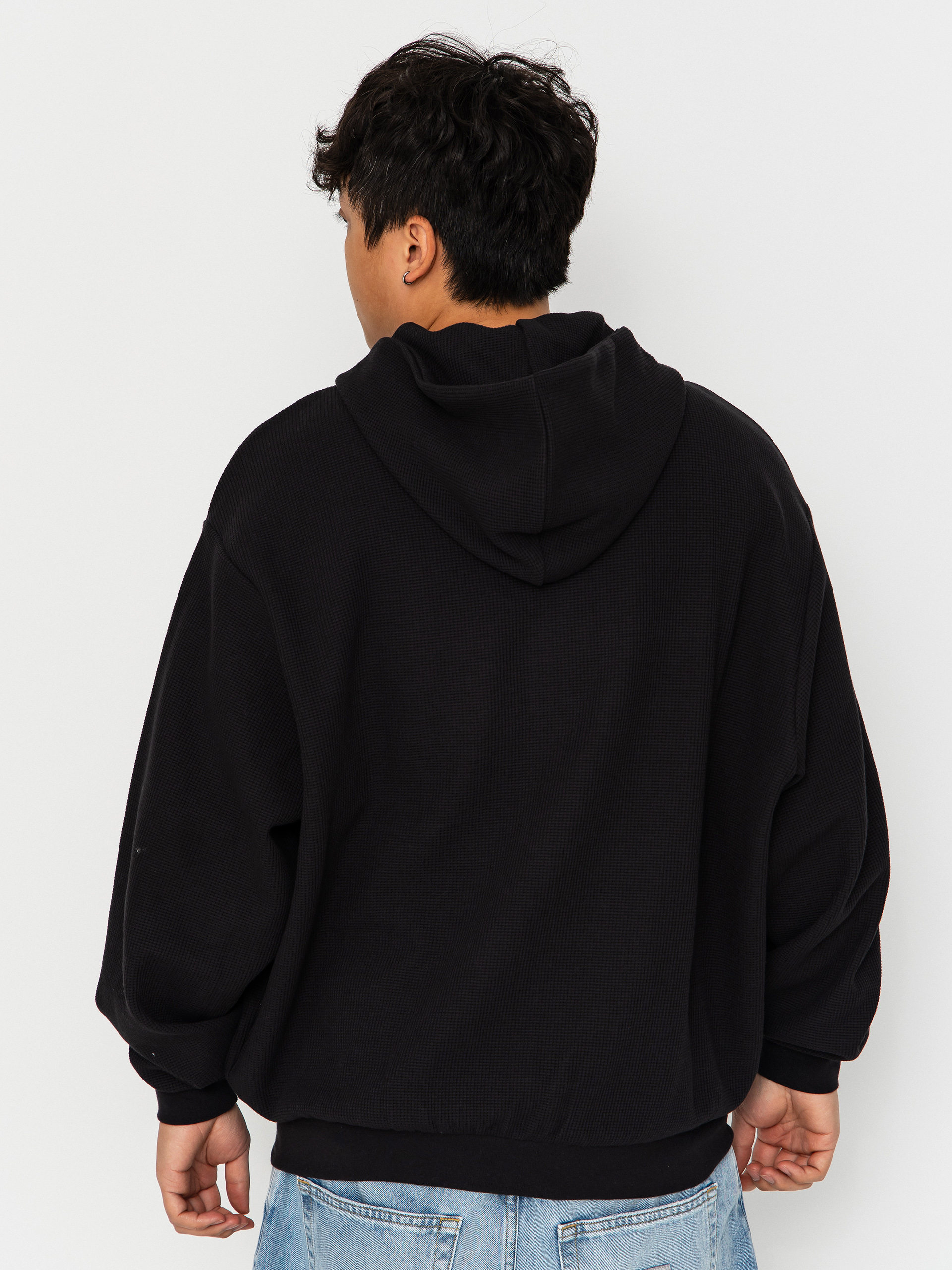 Mikina s kapucňou Karl Kani Signature Oversized ZHD (black)