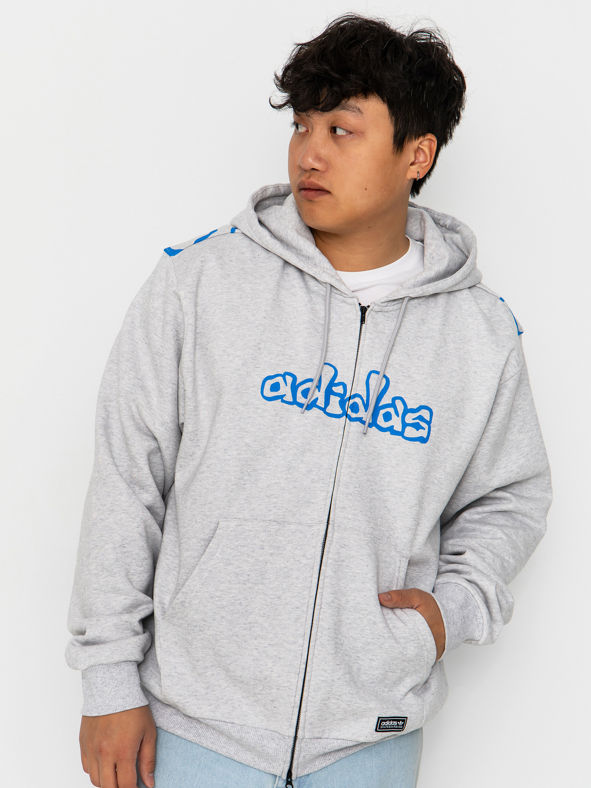 Mikina s kapucňou adidas Kogan HD (lgreyh)