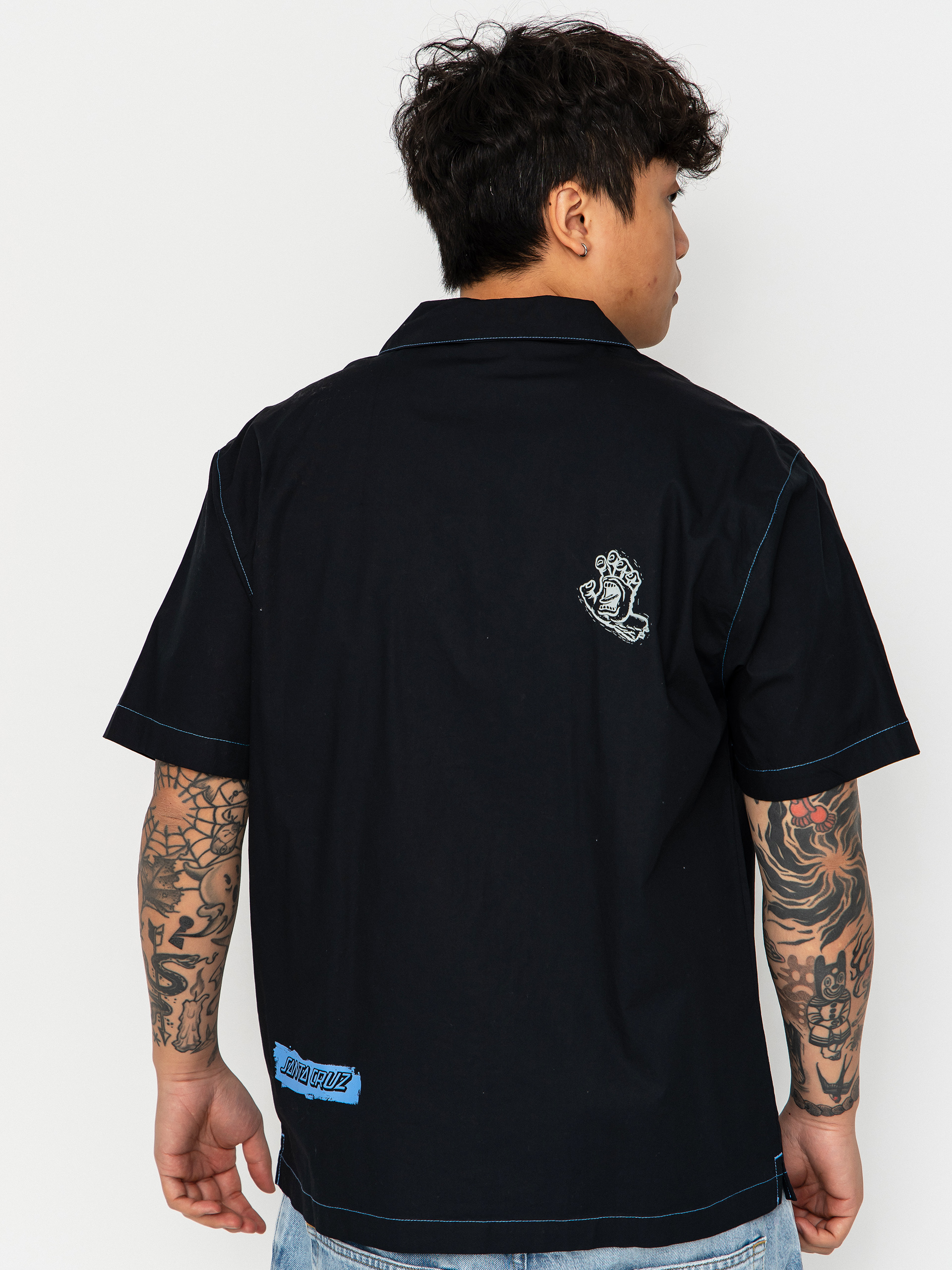 Košeľa Santa Cruz Stamped (black)